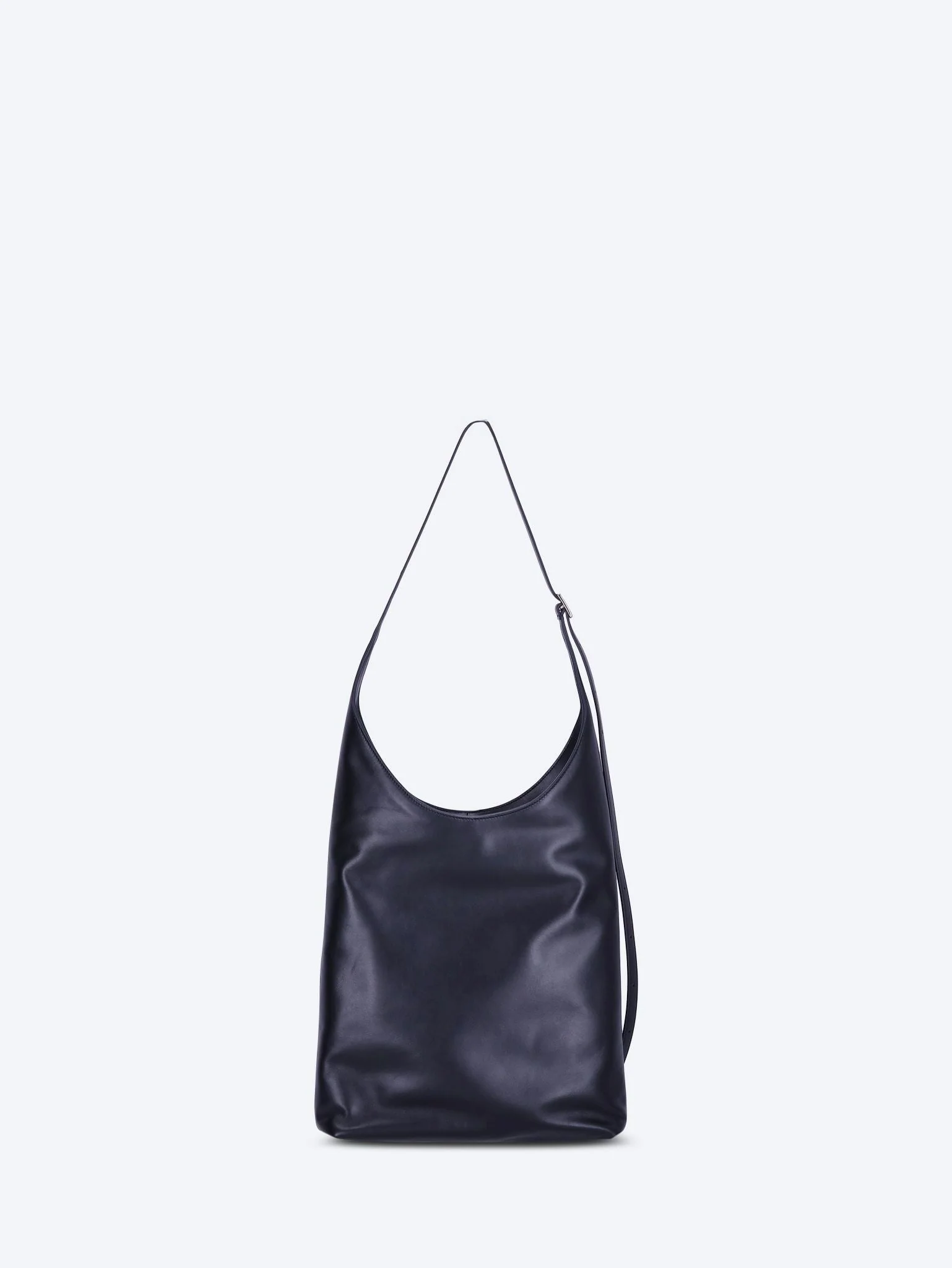 Large melt leather tote bag - Image 4