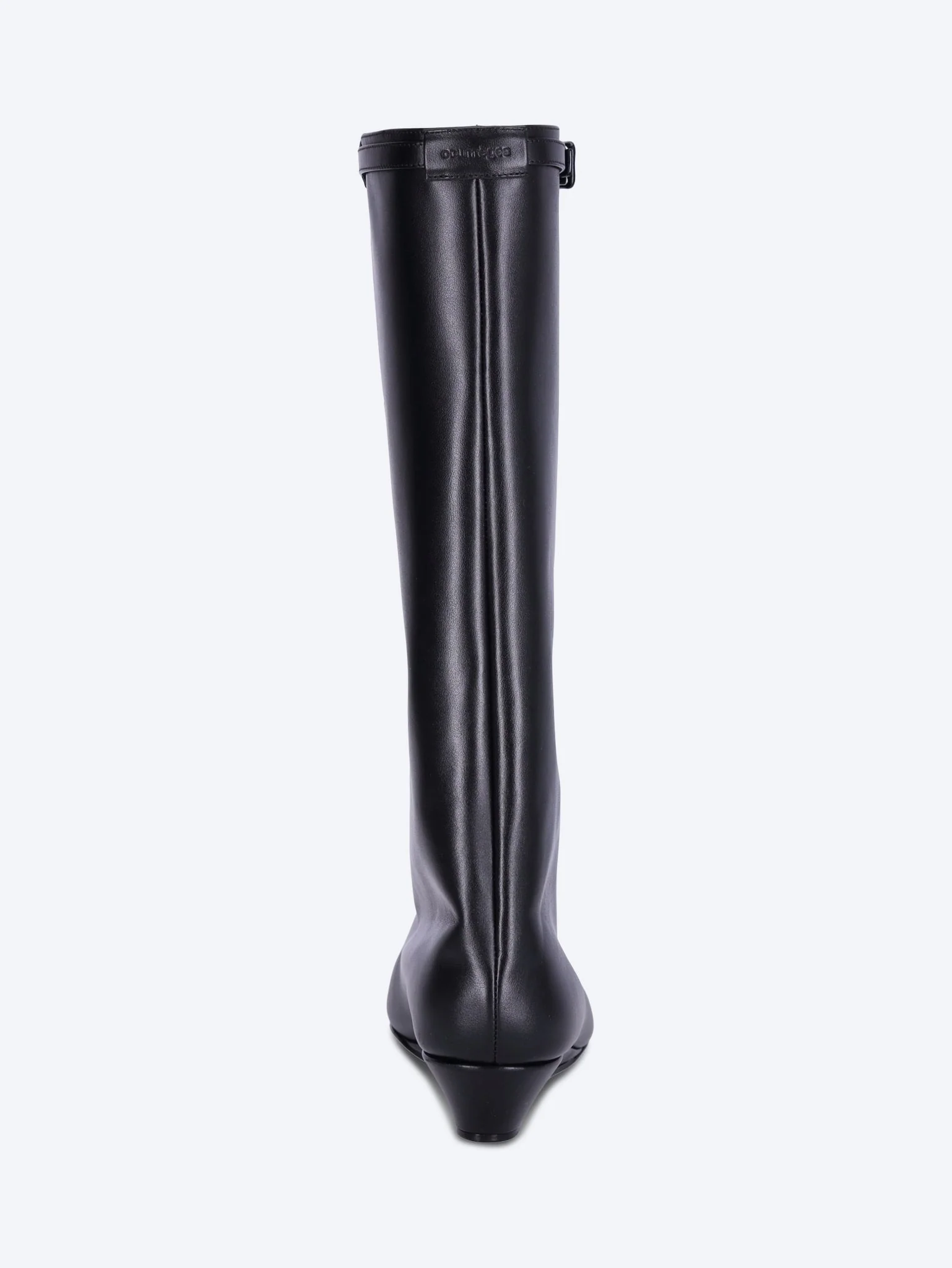 Melting wedged leather boots - Image 5