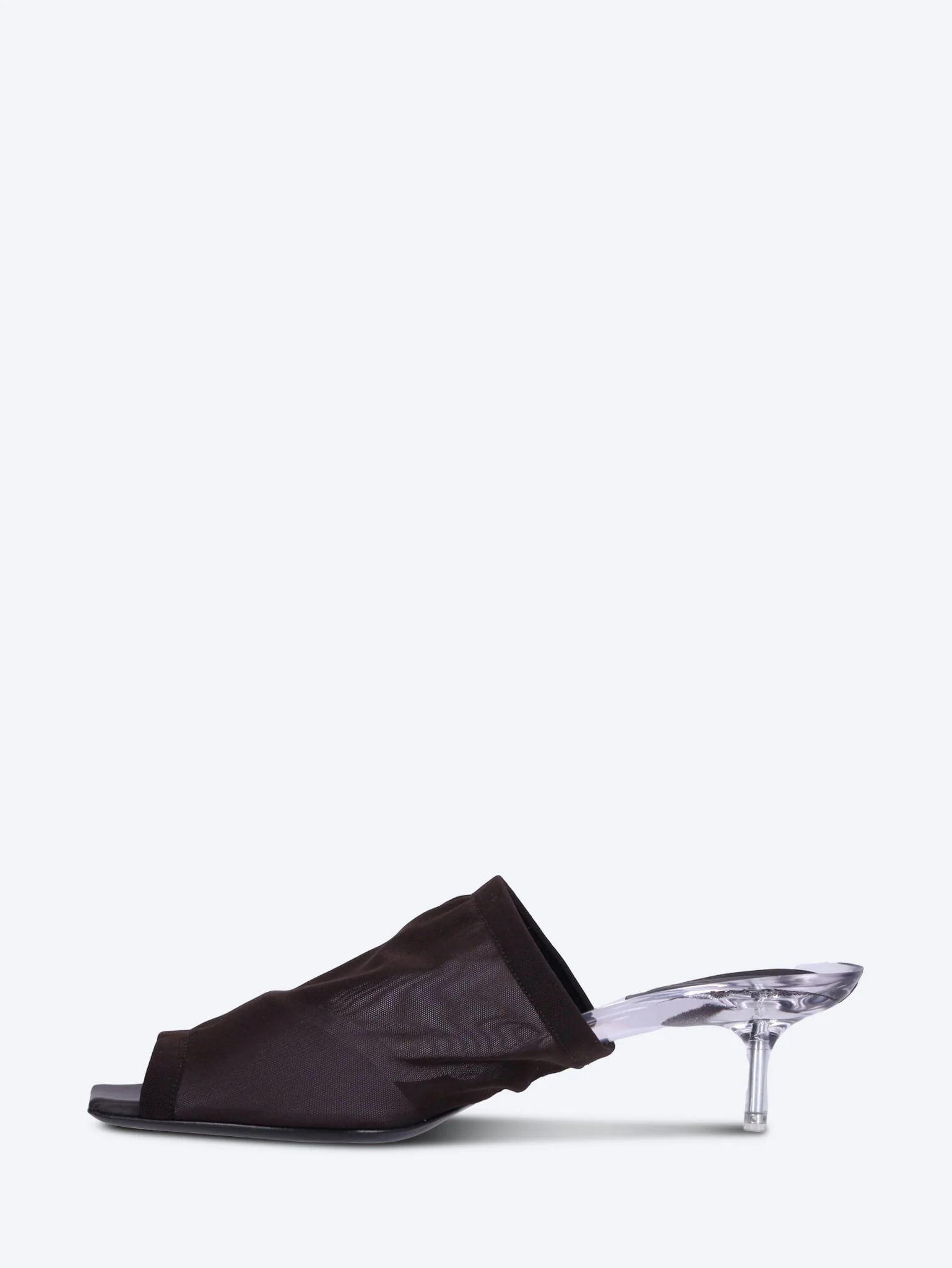 Mesh kitten heel mules - Image 4