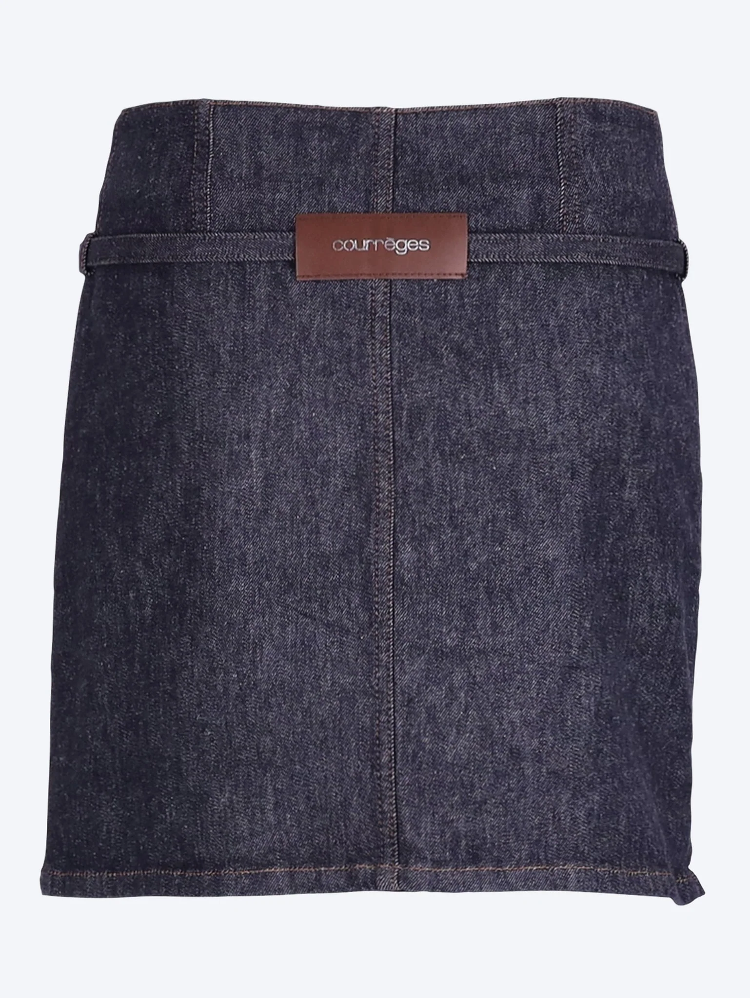 Two pockets denim skirt - Image 3