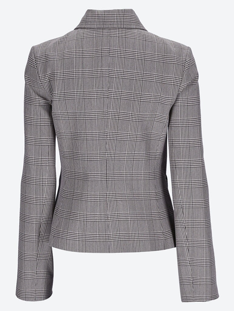 Zipped prince of wales jacket - Image 3