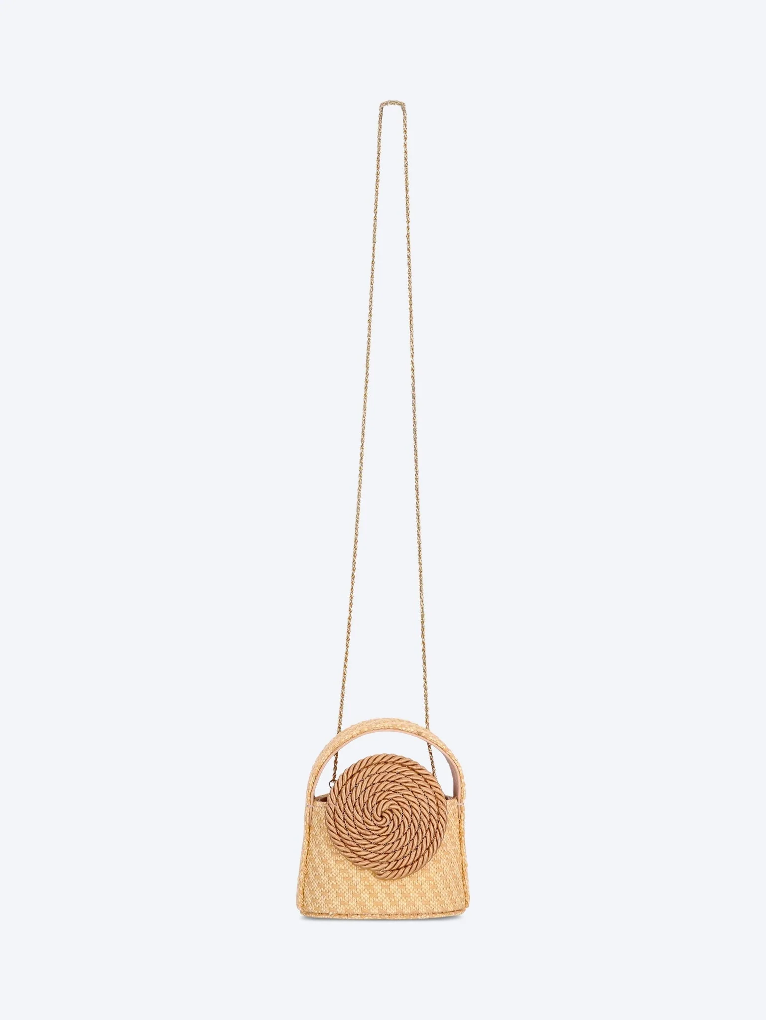 Mini gunther passementerie straw handbag - Image 3