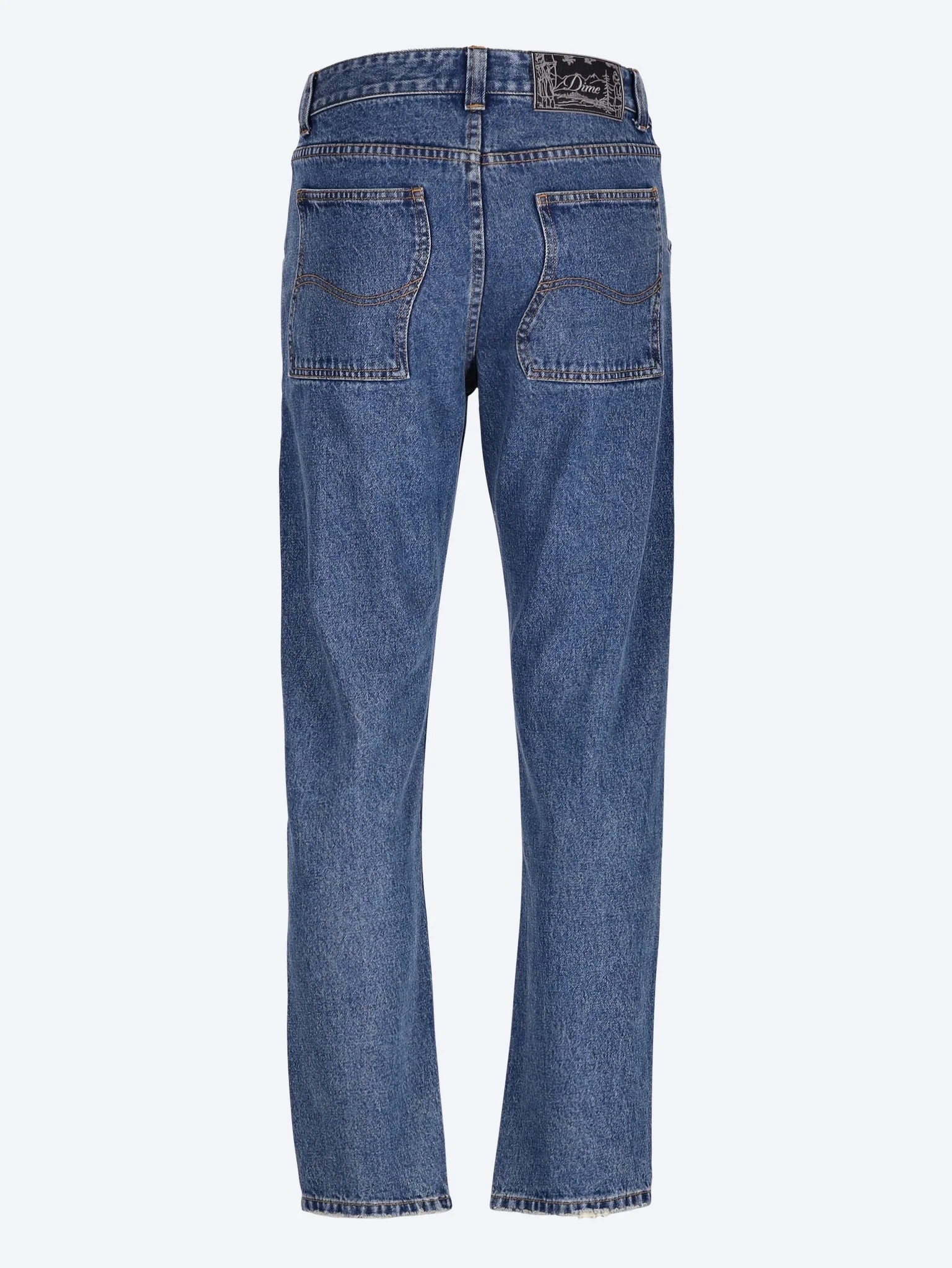 Straight denim pants - Image 3