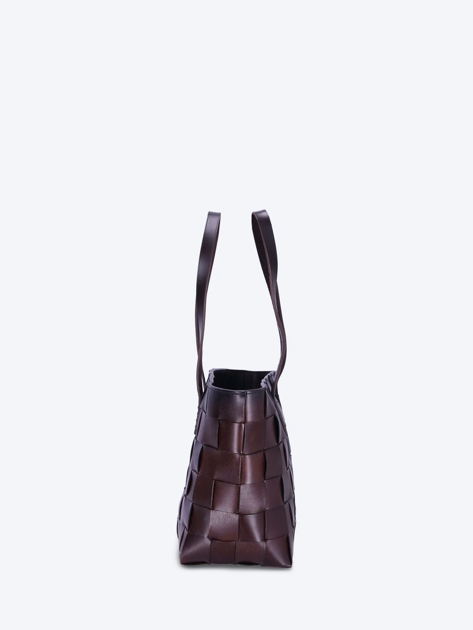 Japan tote flat leather handles bag - Image 3