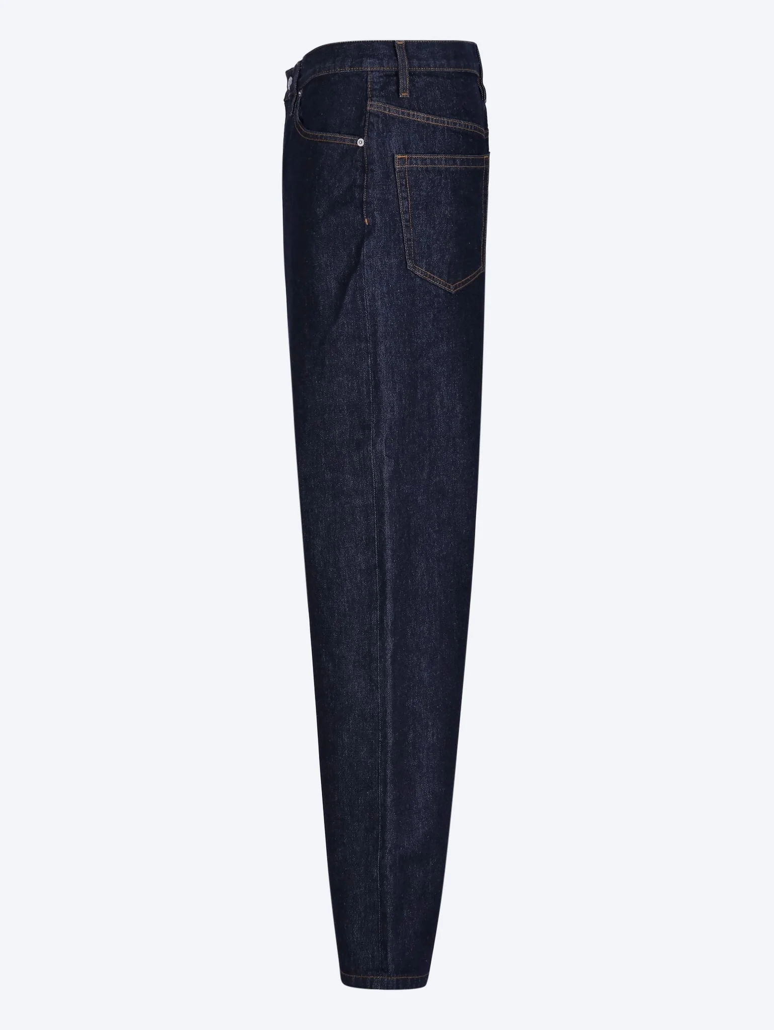 Five-pocket heavyweight denim pants - Image 2