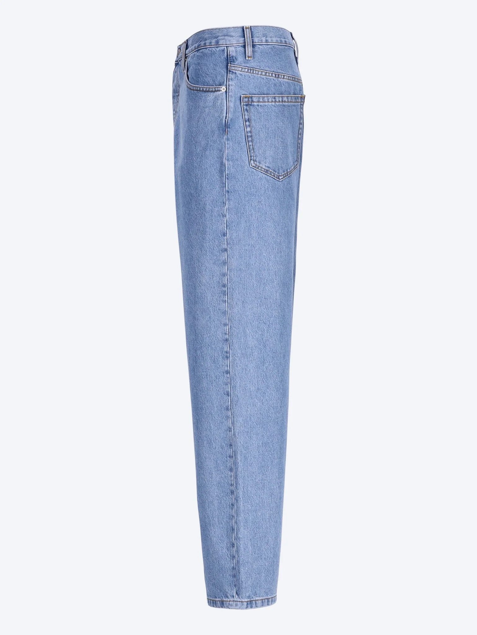 Five-pocket heavyweight denim pants - Image 2