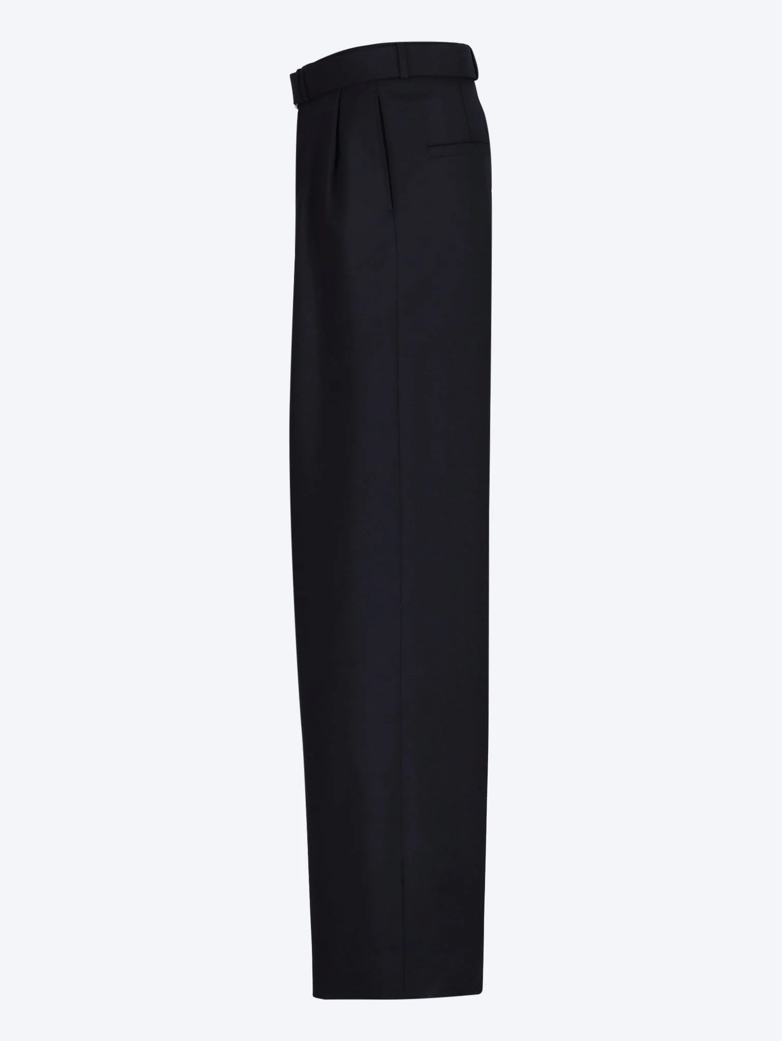 High-waisted pleated pants - Image 2