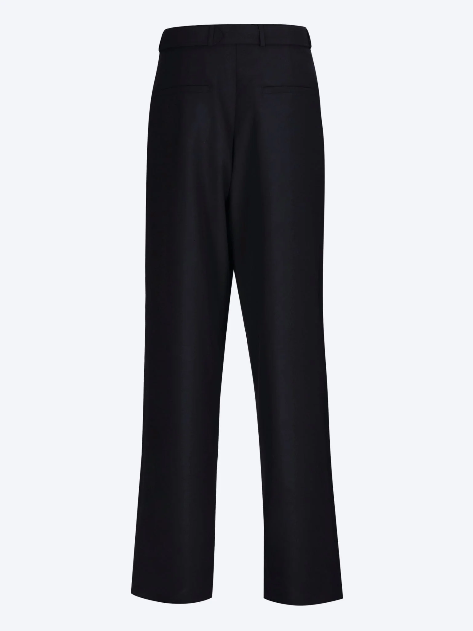 High-waisted pleated pants - Image 3