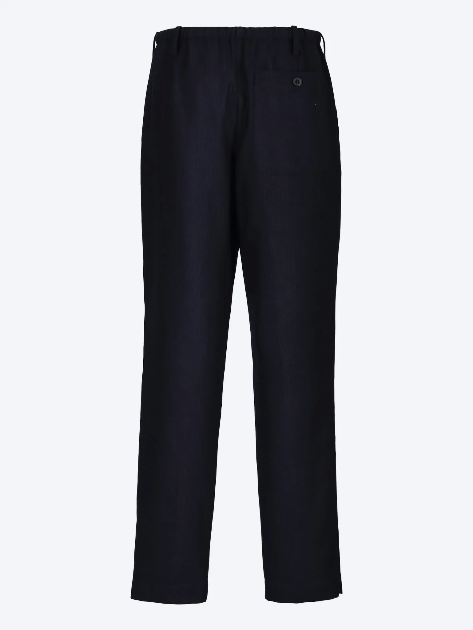 Straight-leg mid-rise pants - Image 3
