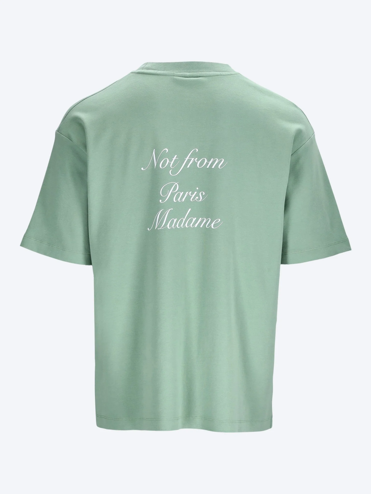 Slogan calligraphy t-shirt - Image 2