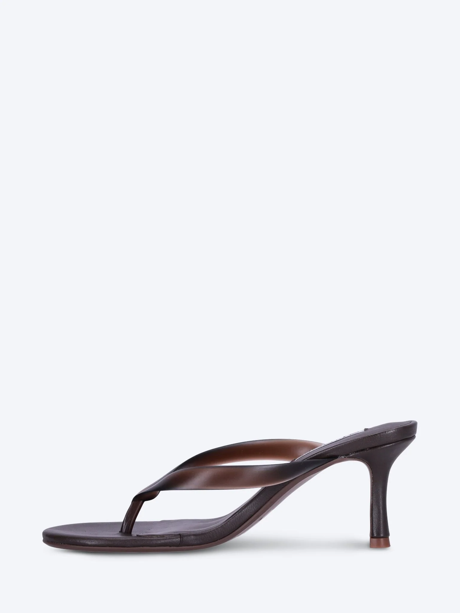 Flowe leather slip-on heeled thong sandals - Image 4