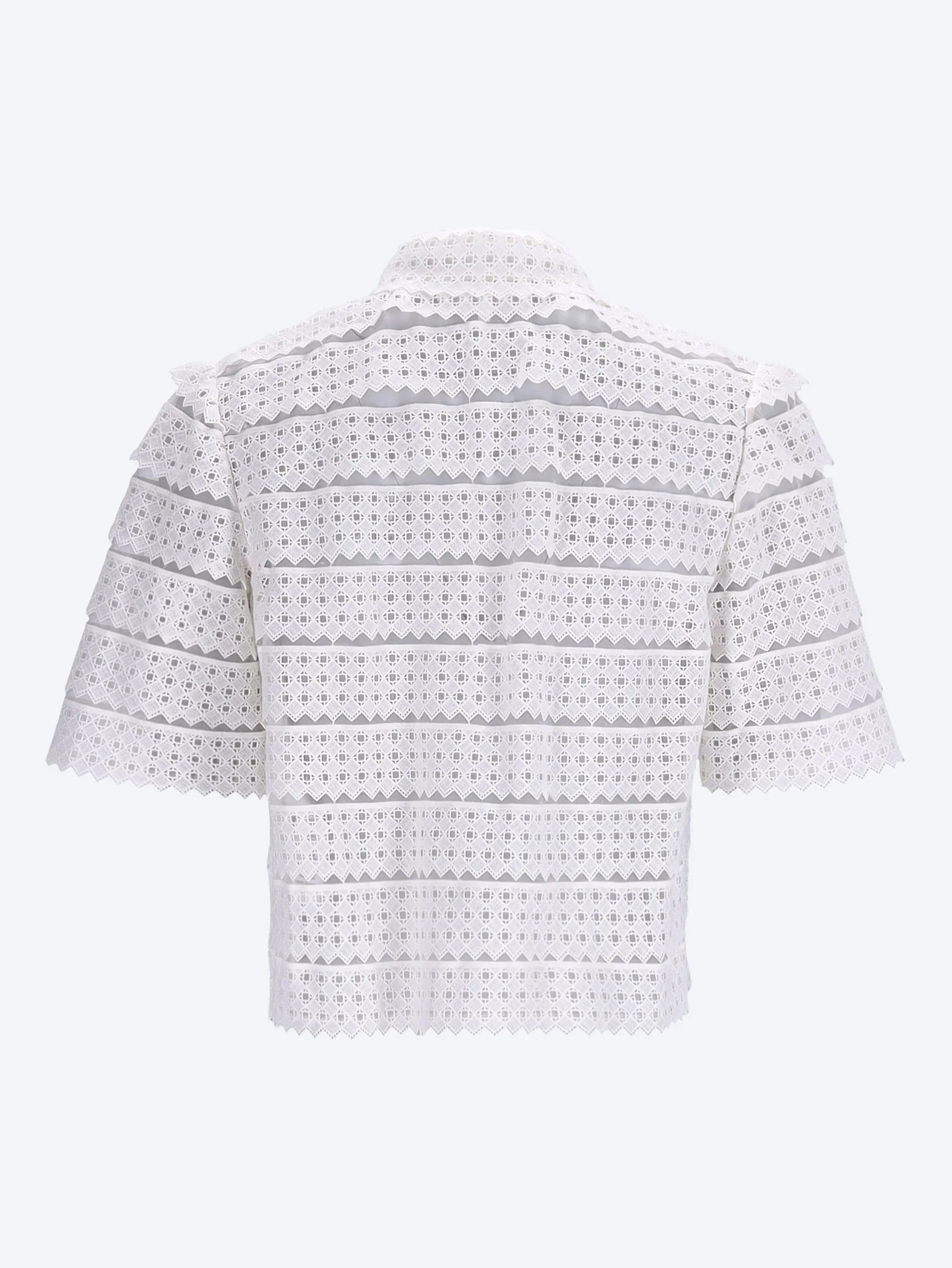 The lattice crochet blouse - Image 2