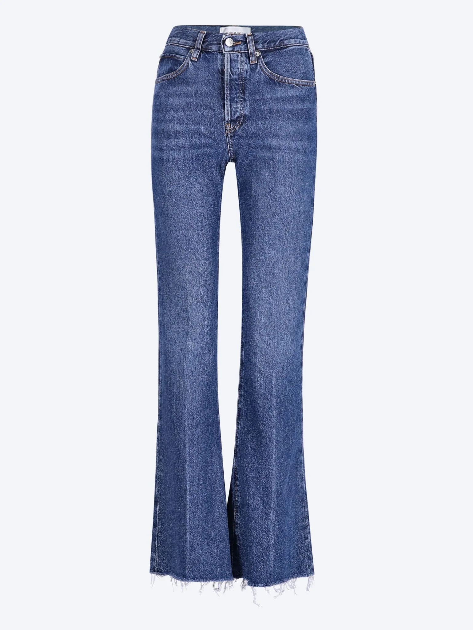 The lax denim pants