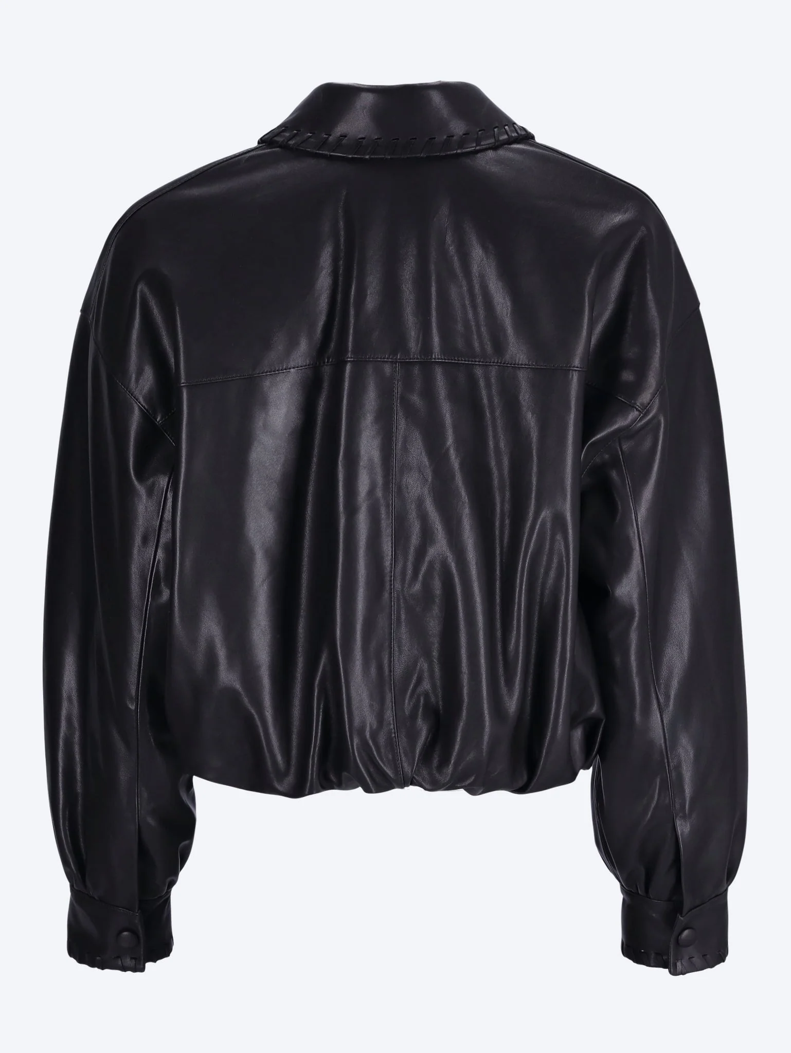 The leather bubble jacket - Image 3