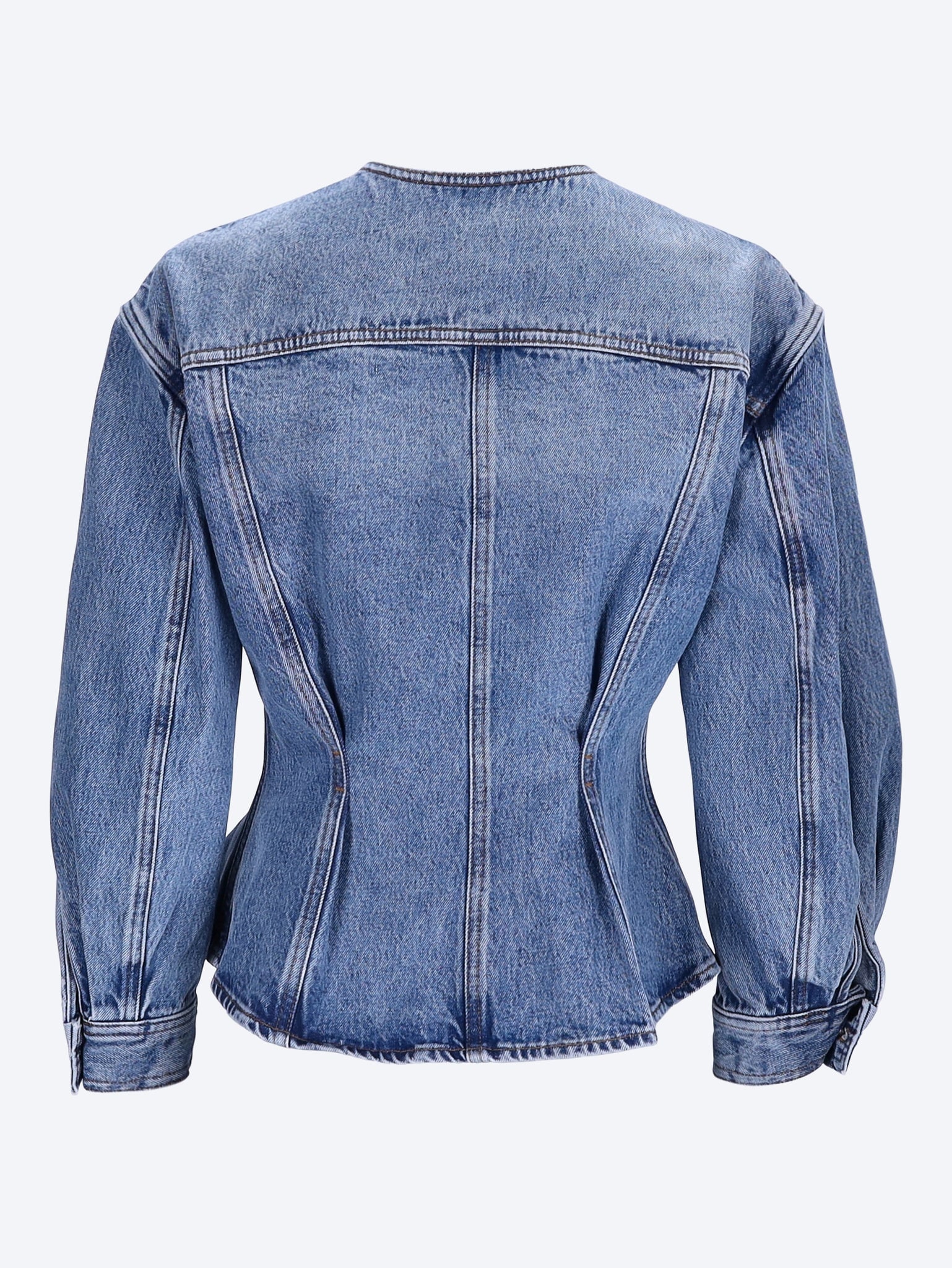 The nipped collarless jacket - Image 3