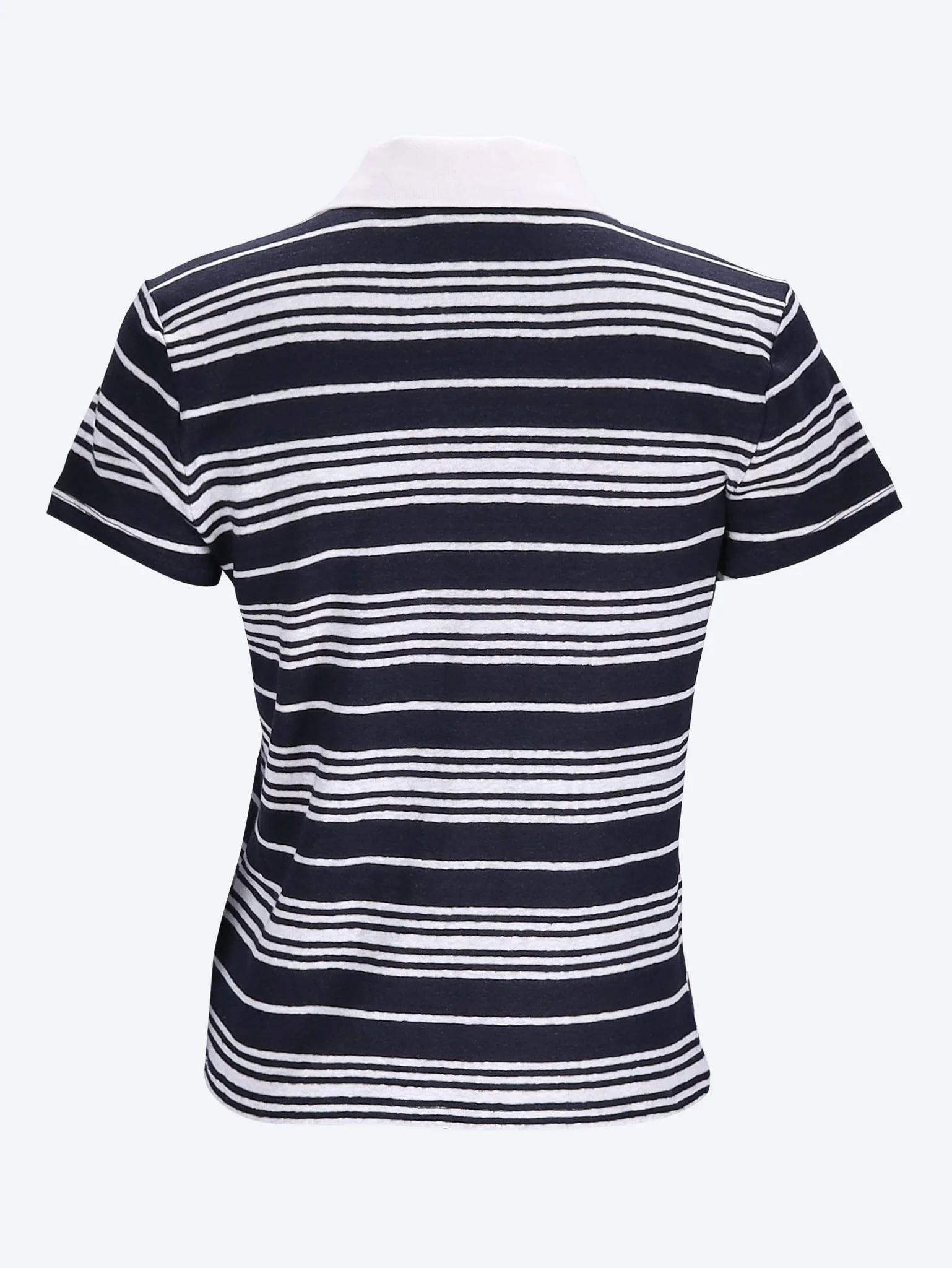 The striped short sleeve polo - Image 2