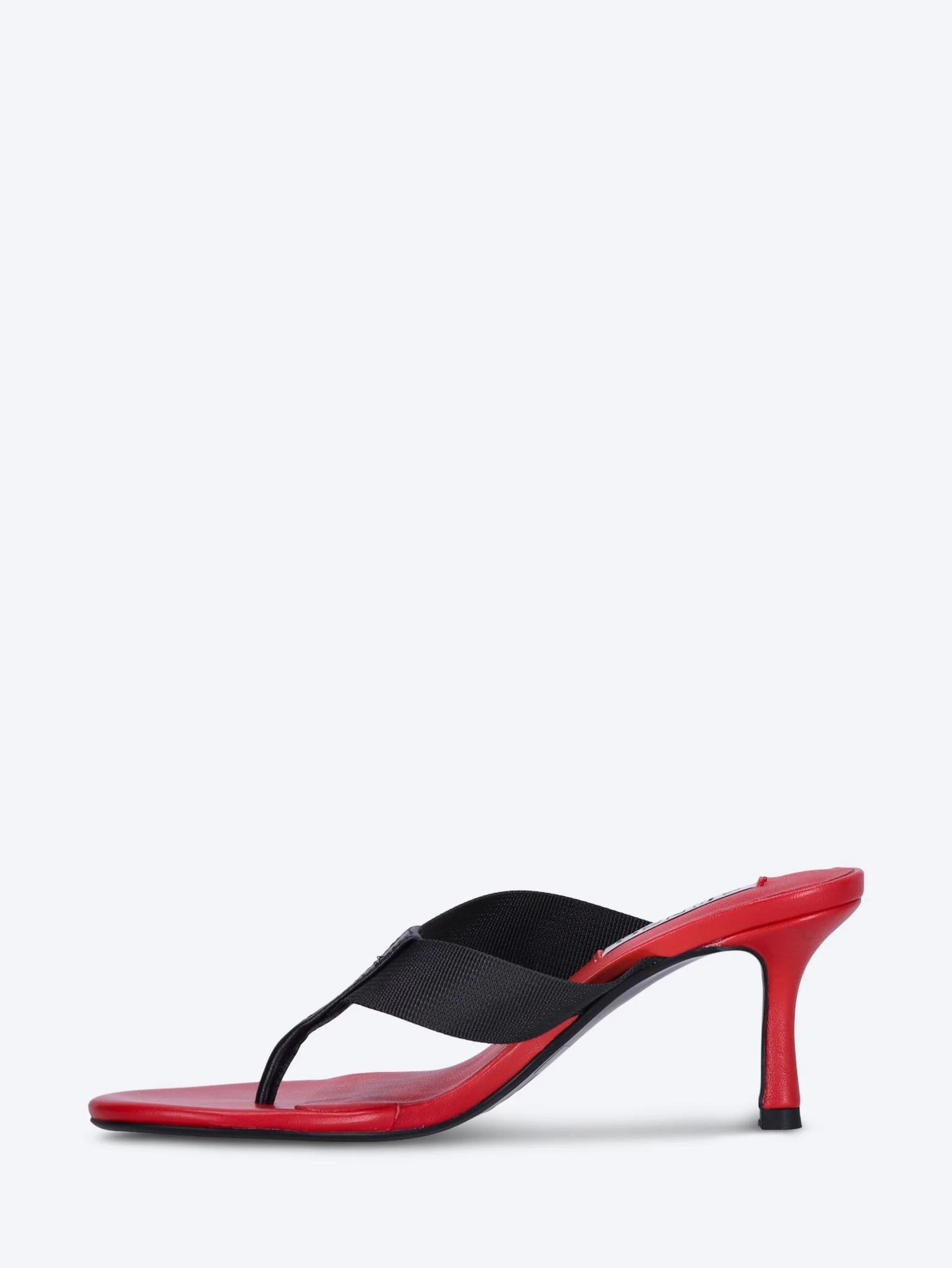 Frida leather heeled thong sandals - Image 4