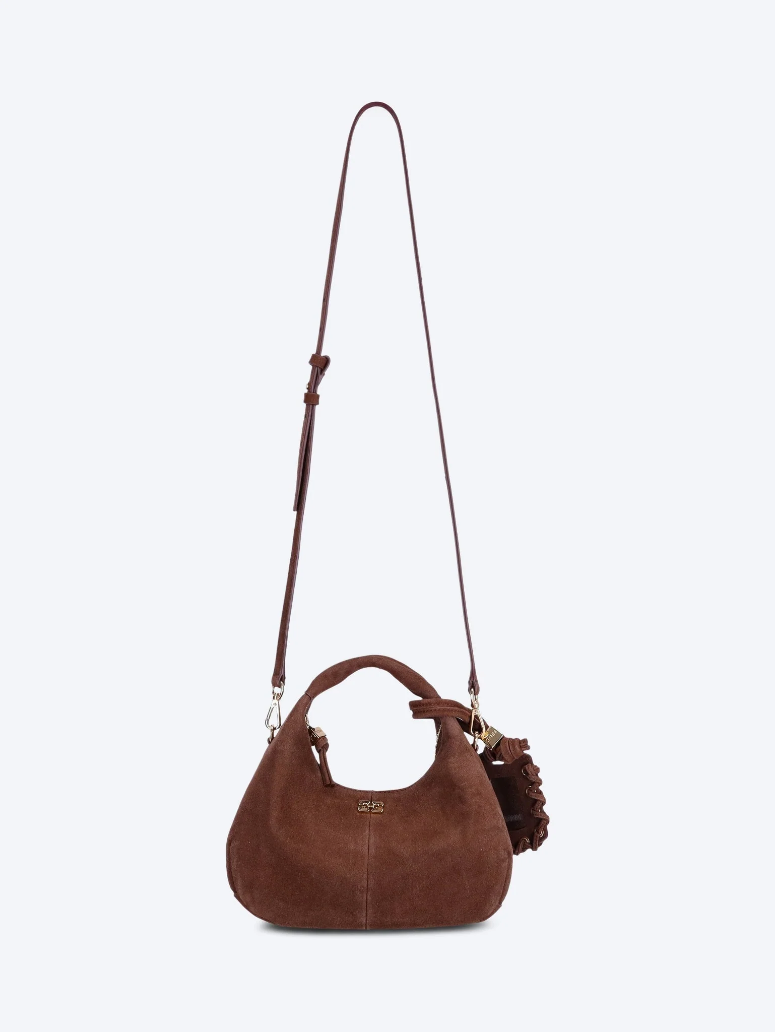 Hobo mini recycled suede pelinova handbag - Image 2