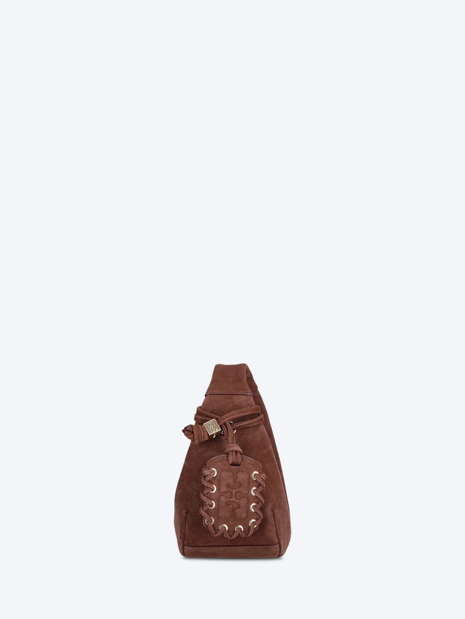 Hobo mini recycled suede pelinova handbag - Image 4