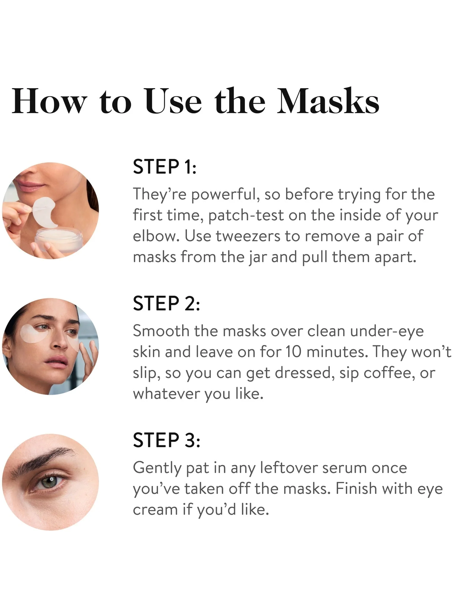 Lift + depuff eye masks 30 units - Image 9