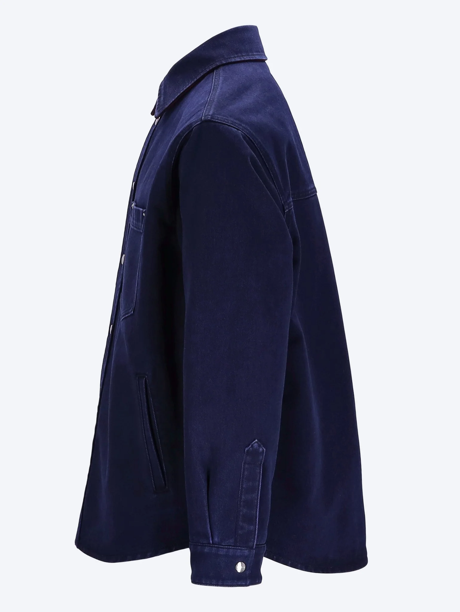 Denim reversible shirt - Image 4
