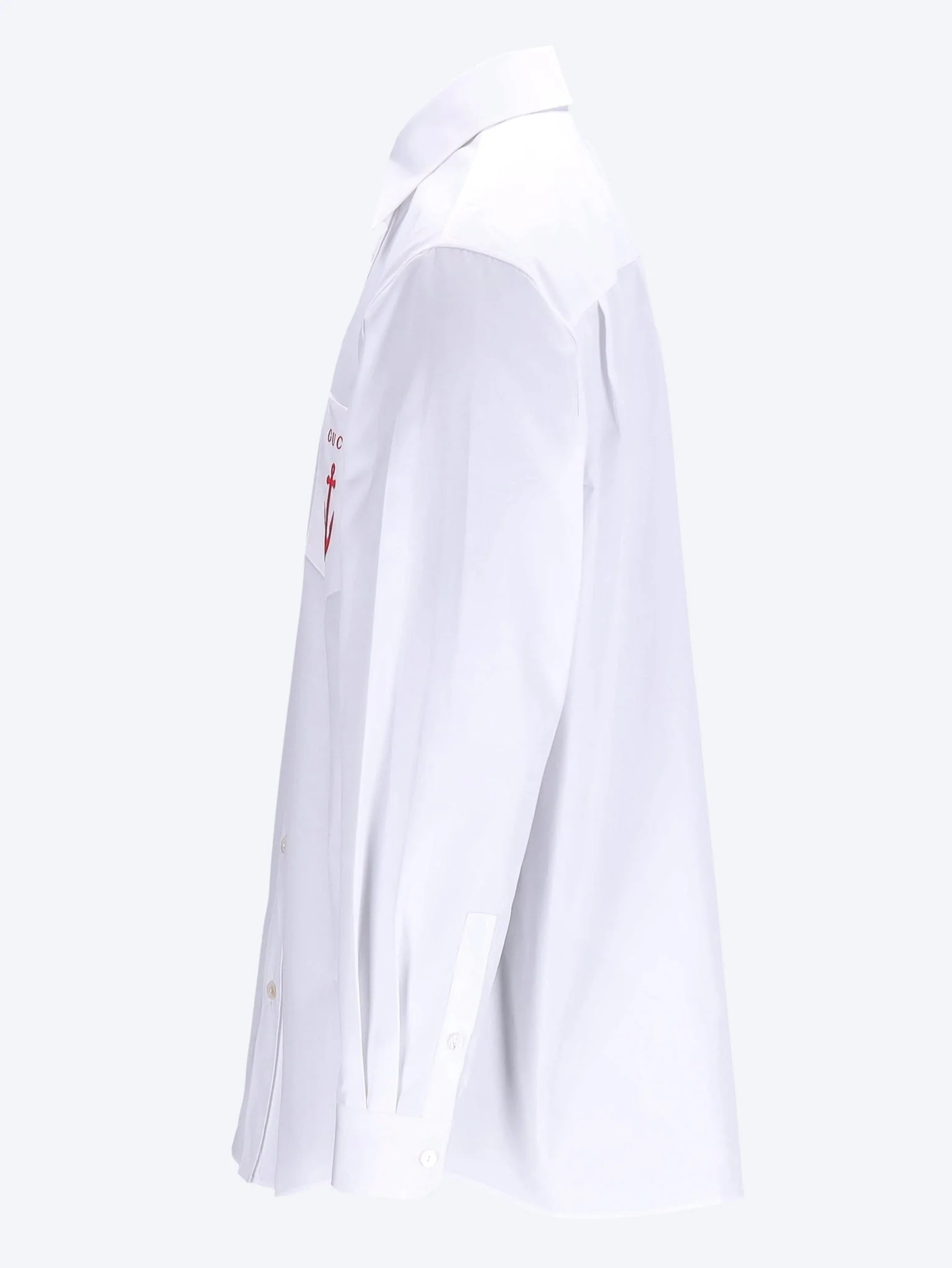 Embroidery cotton poplin shirt - Image 2