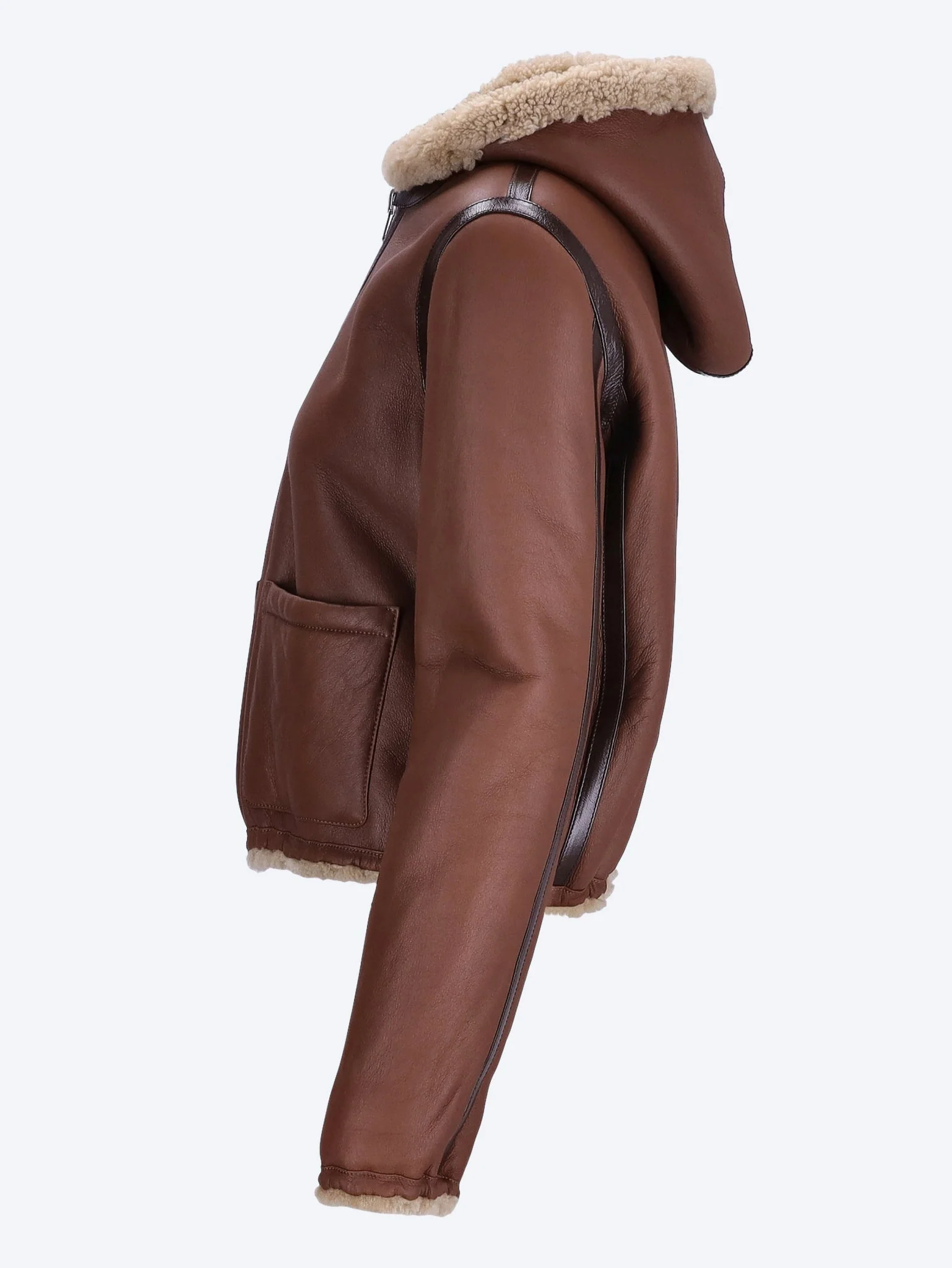 Hooded bomber jacket - Image 3