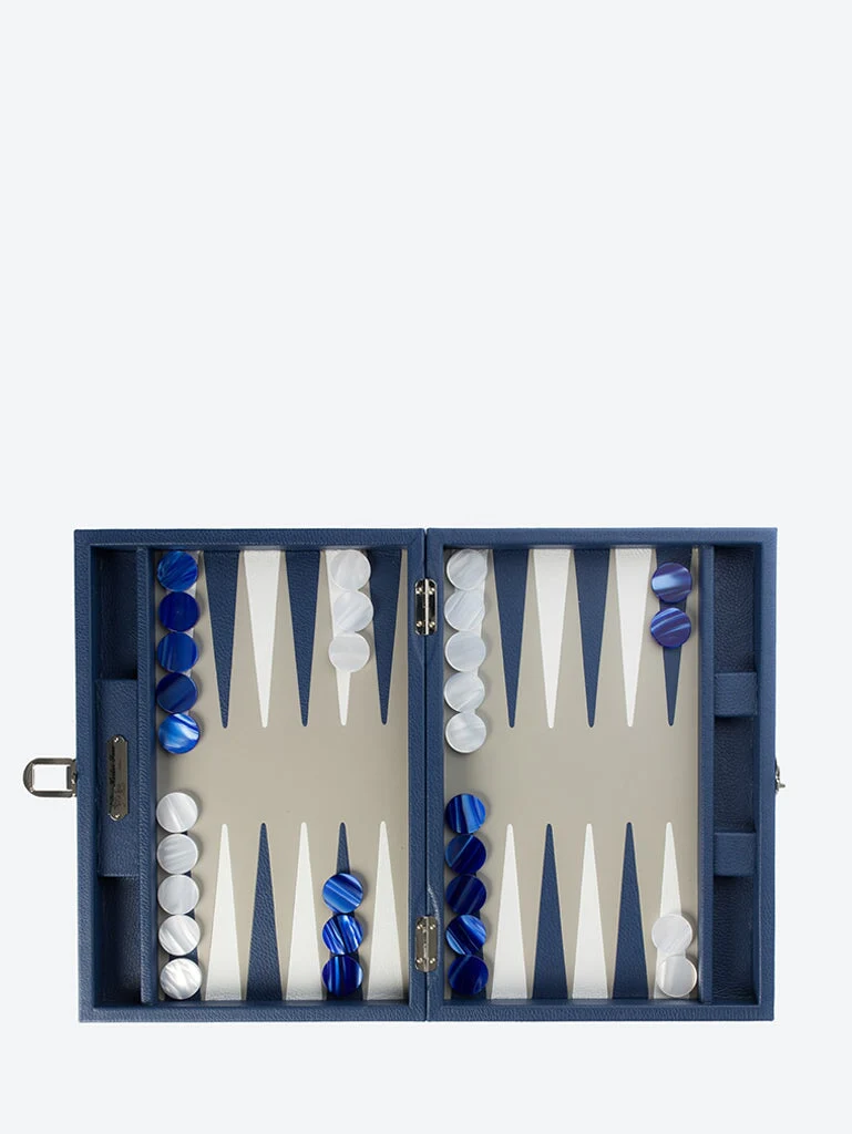 Backgammon baptiste buffle bleu - Image 3