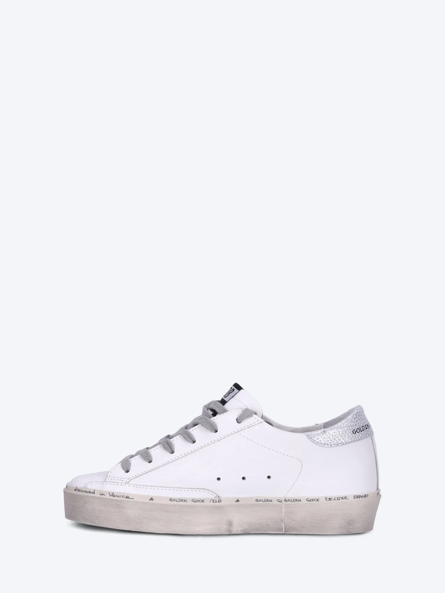 Hi star leather upper laminated star sneakers - Image 4