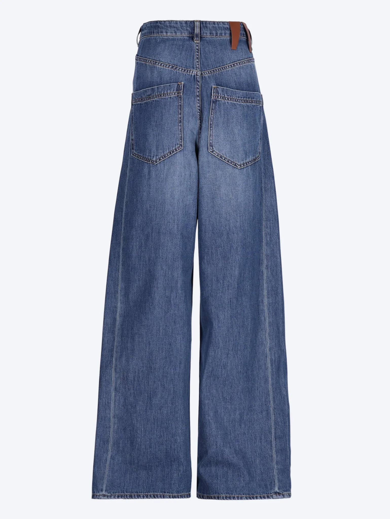 Ines fold over tencel jeans - Image 3