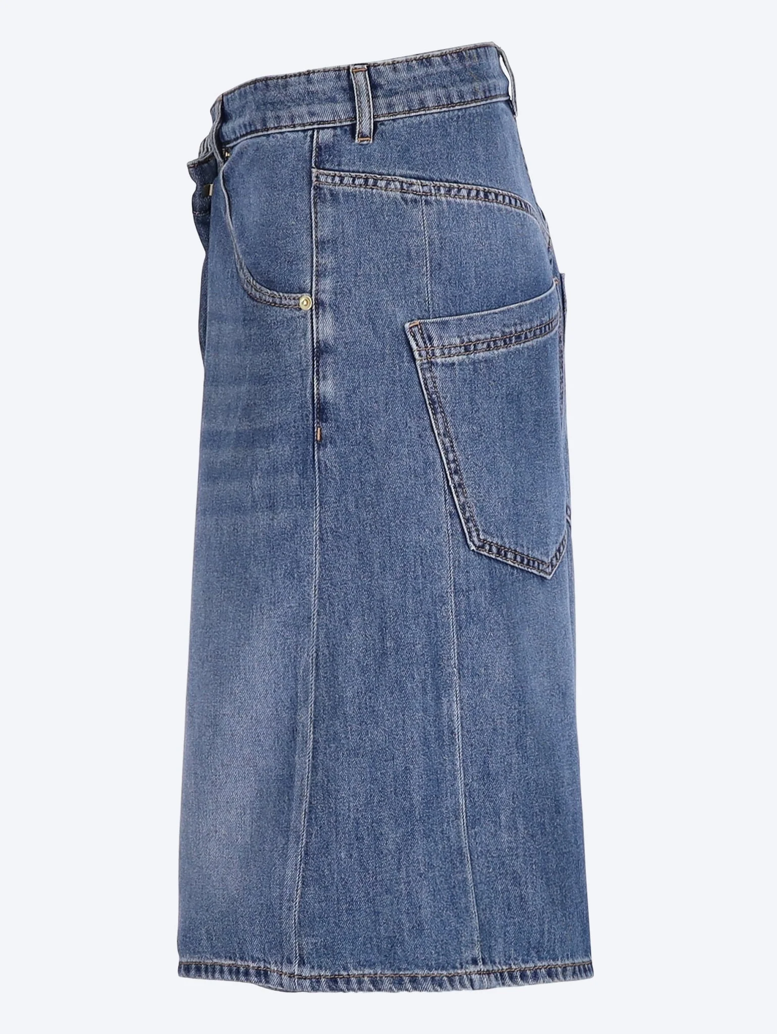 Ines fold over tencel shorts - Image 2