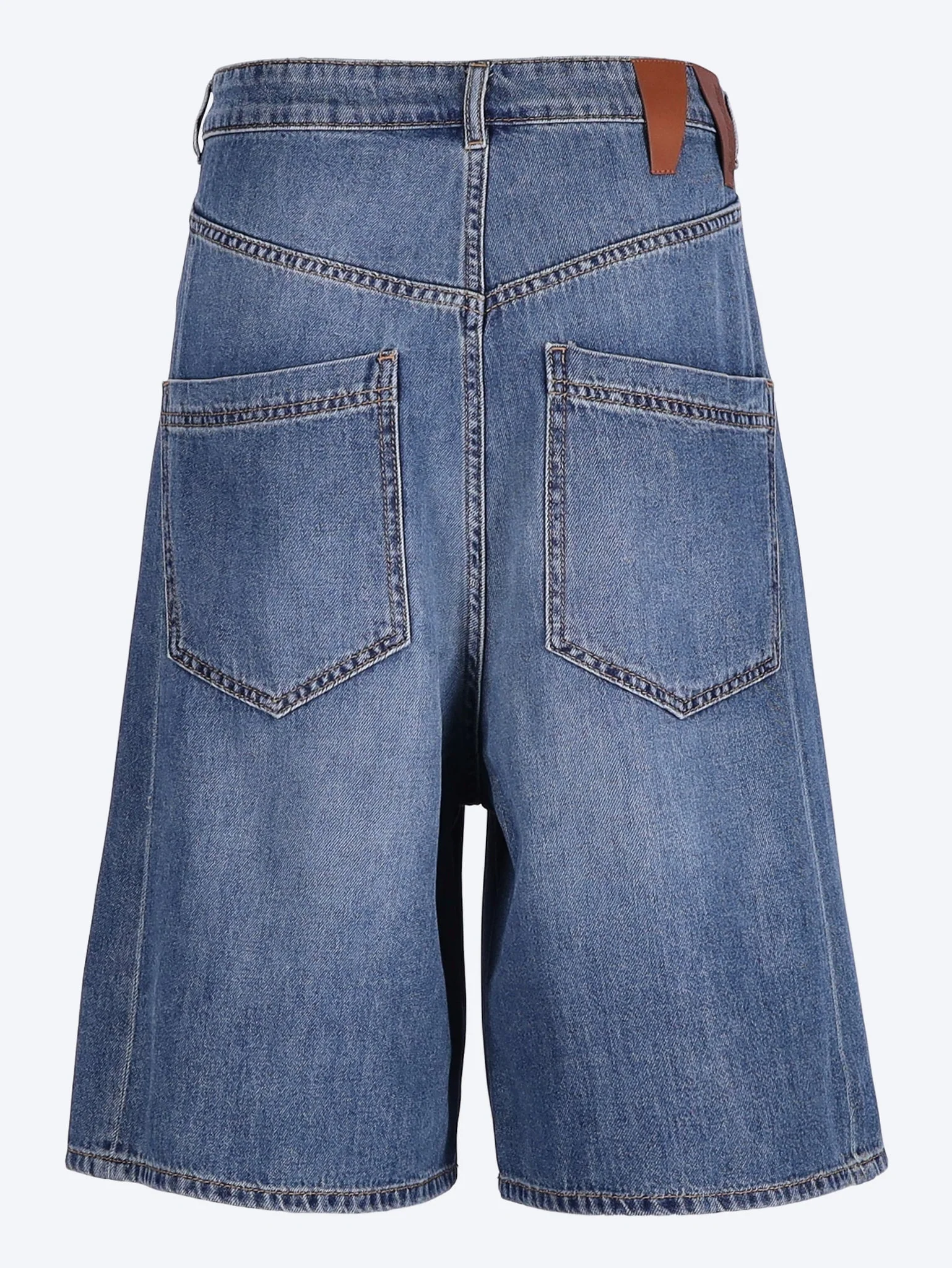 Ines fold over tencel shorts - Image 3