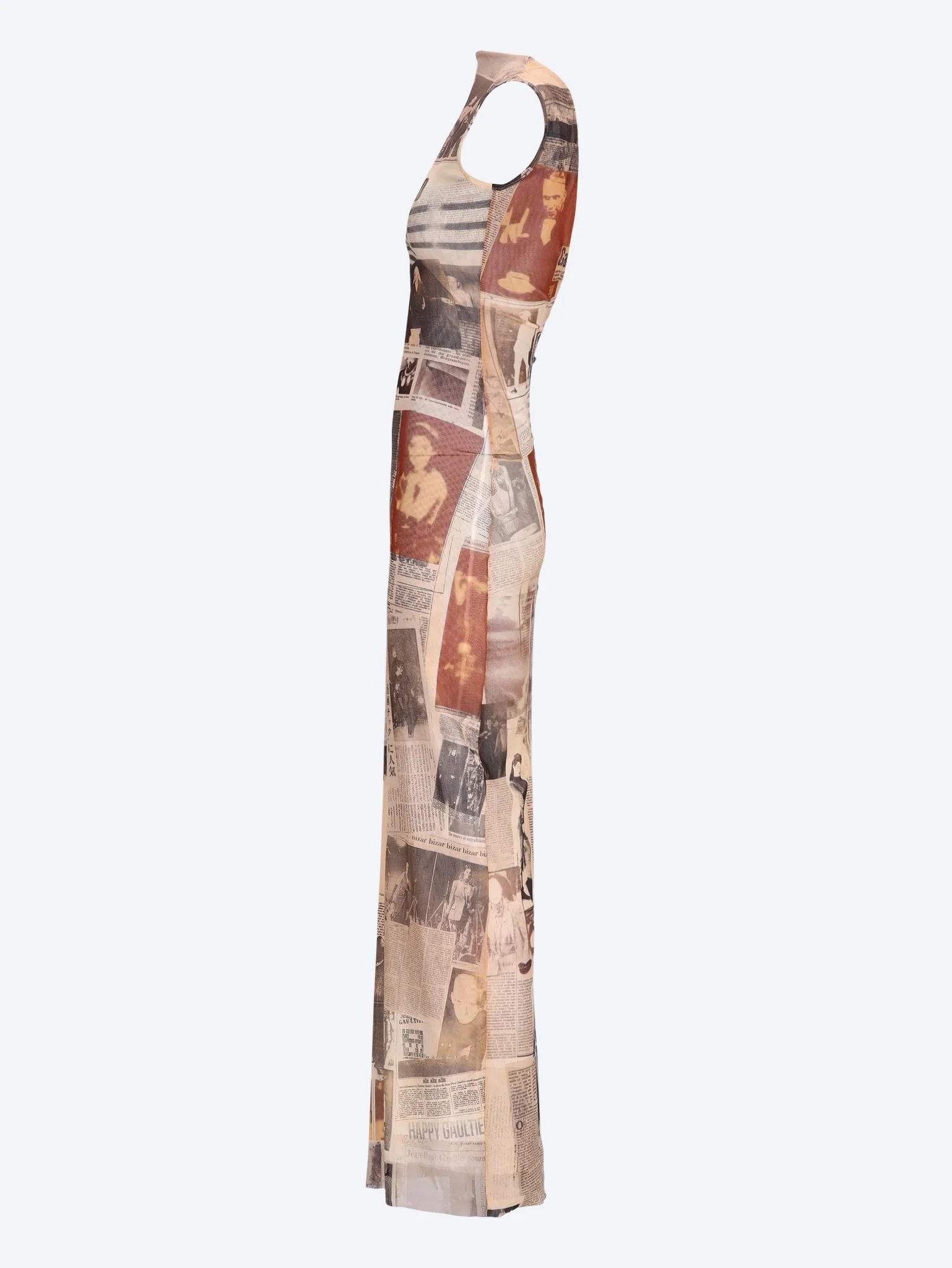 The journal printed open back dress - Image 2