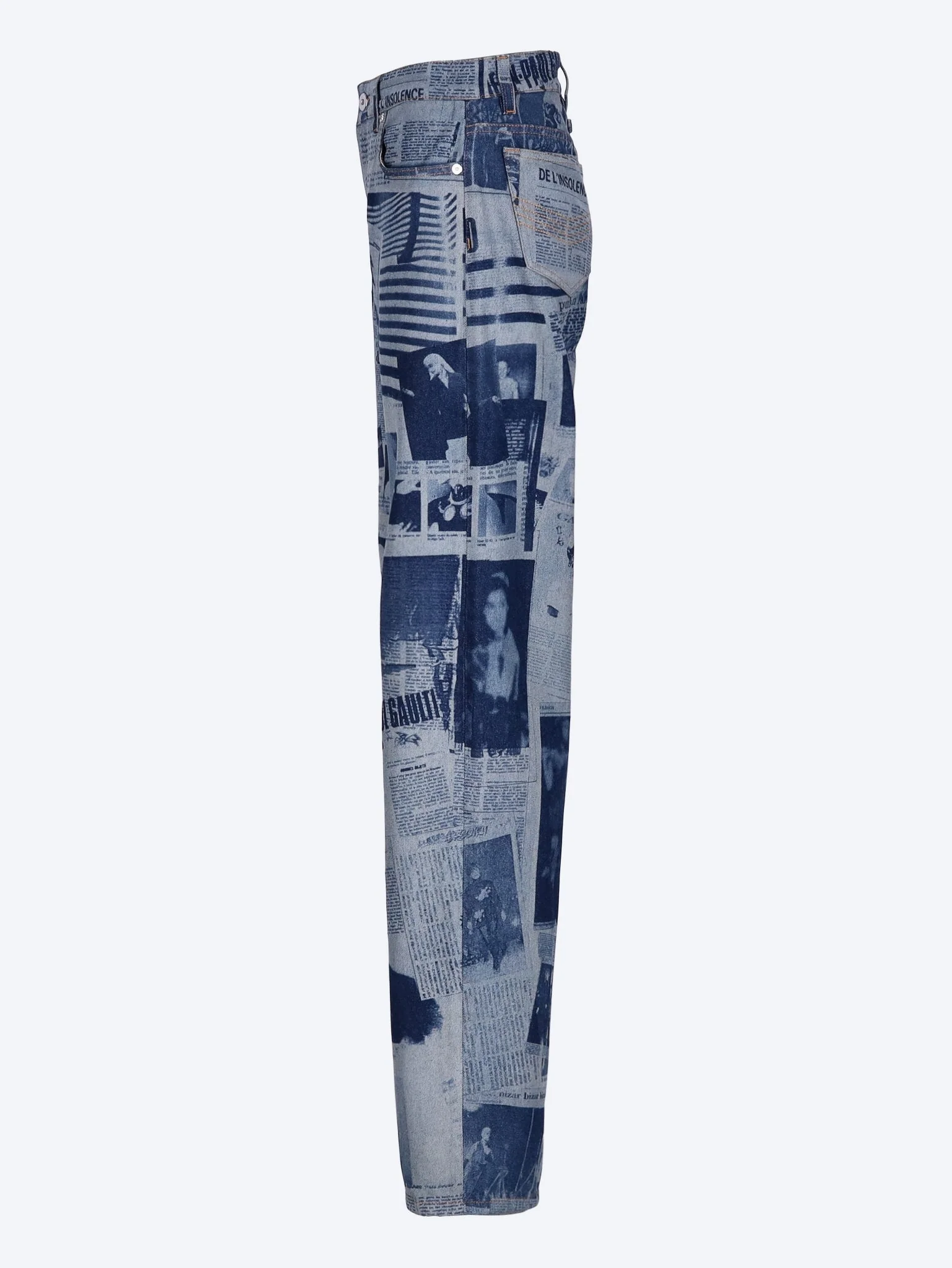 The newspaper printed jeans - Image 2