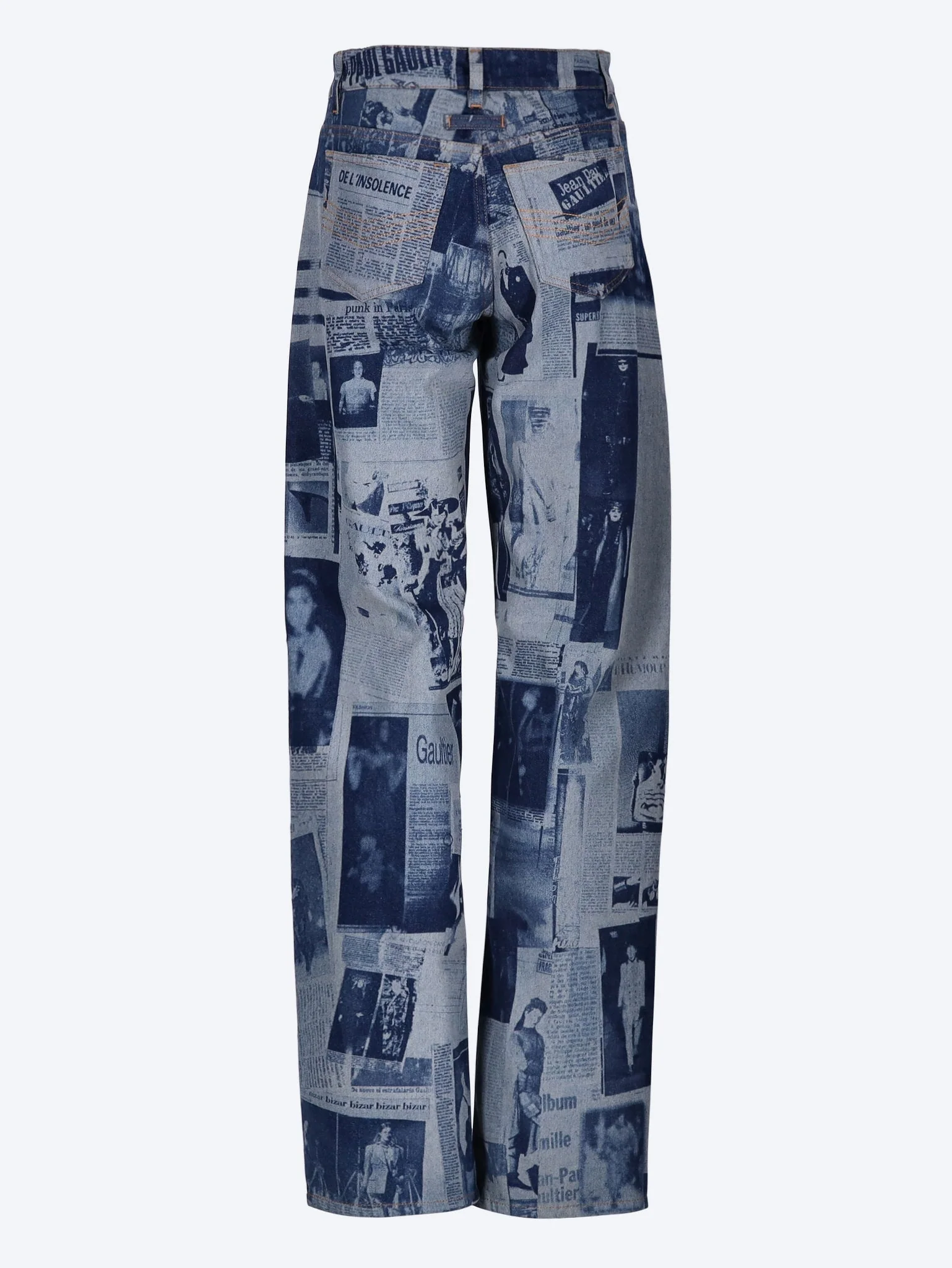 The newspaper printed jeans - Image 3