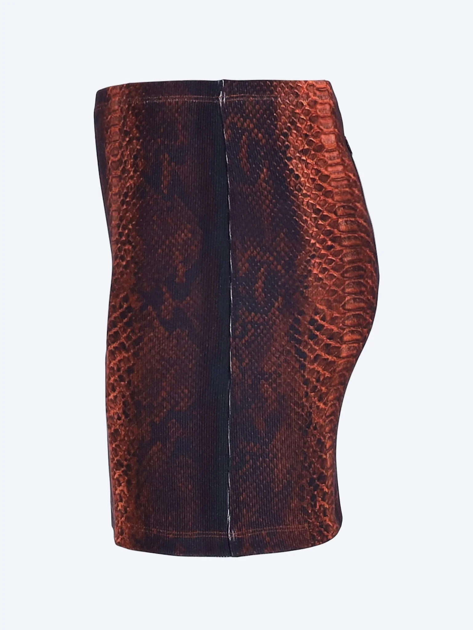 The python printed mini skirt - Image 2