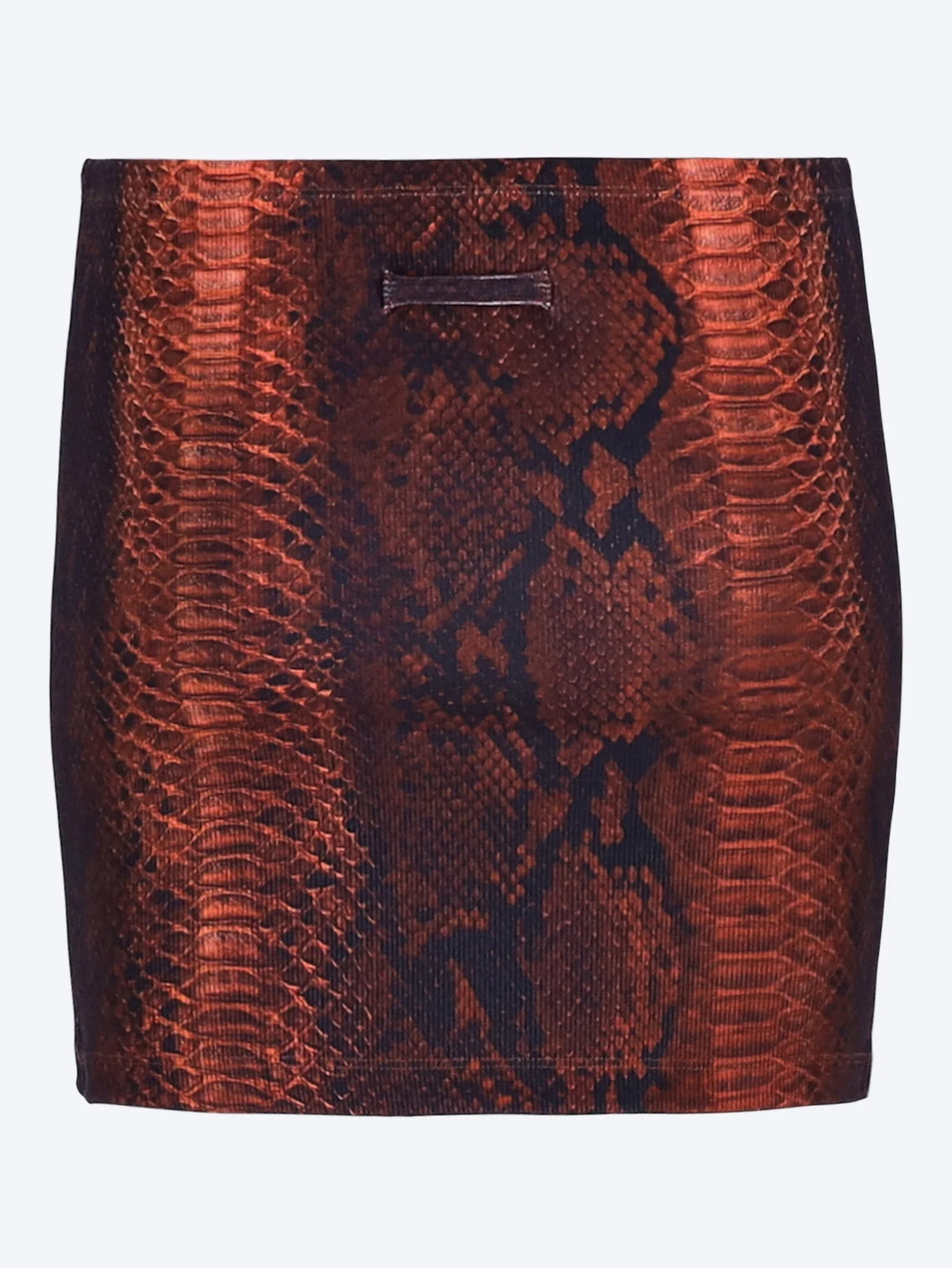 The python printed mini skirt - Image 3