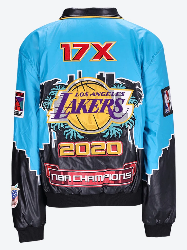 Lakers 2020 vegan jacket - Image 3