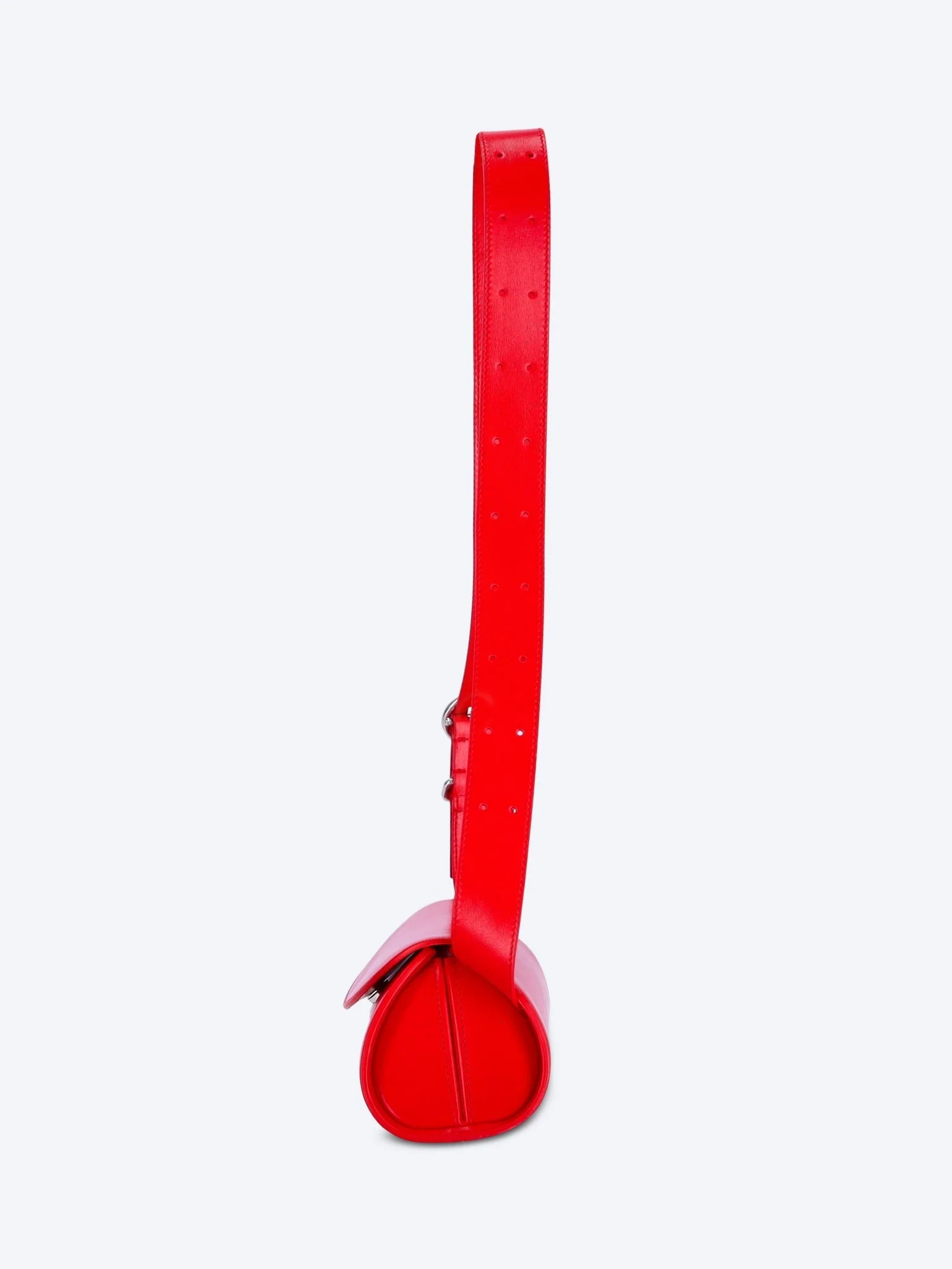 Leather cannolo small shoulder bag - Image 3