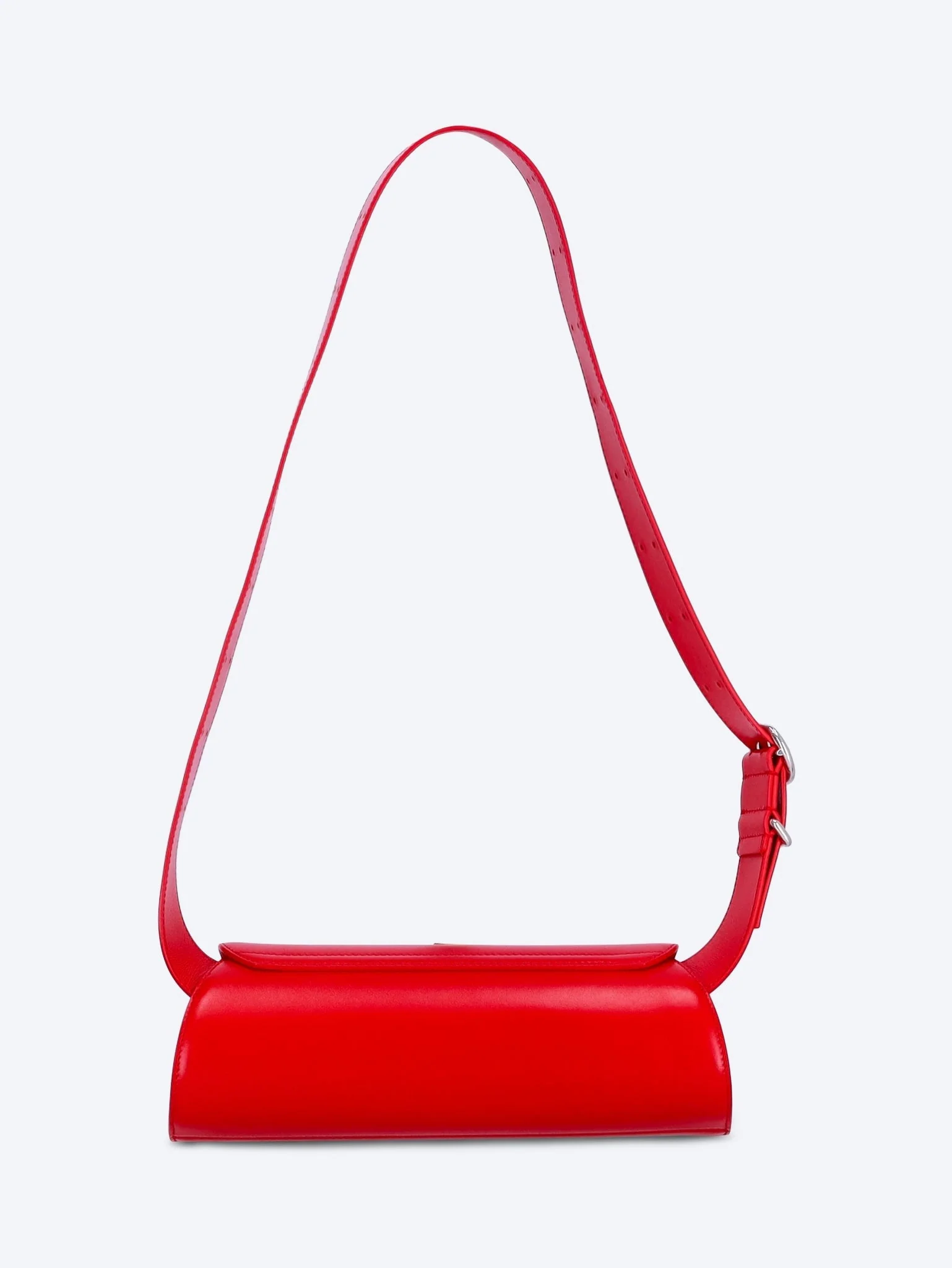 Leather cannolo small shoulder bag - Image 4
