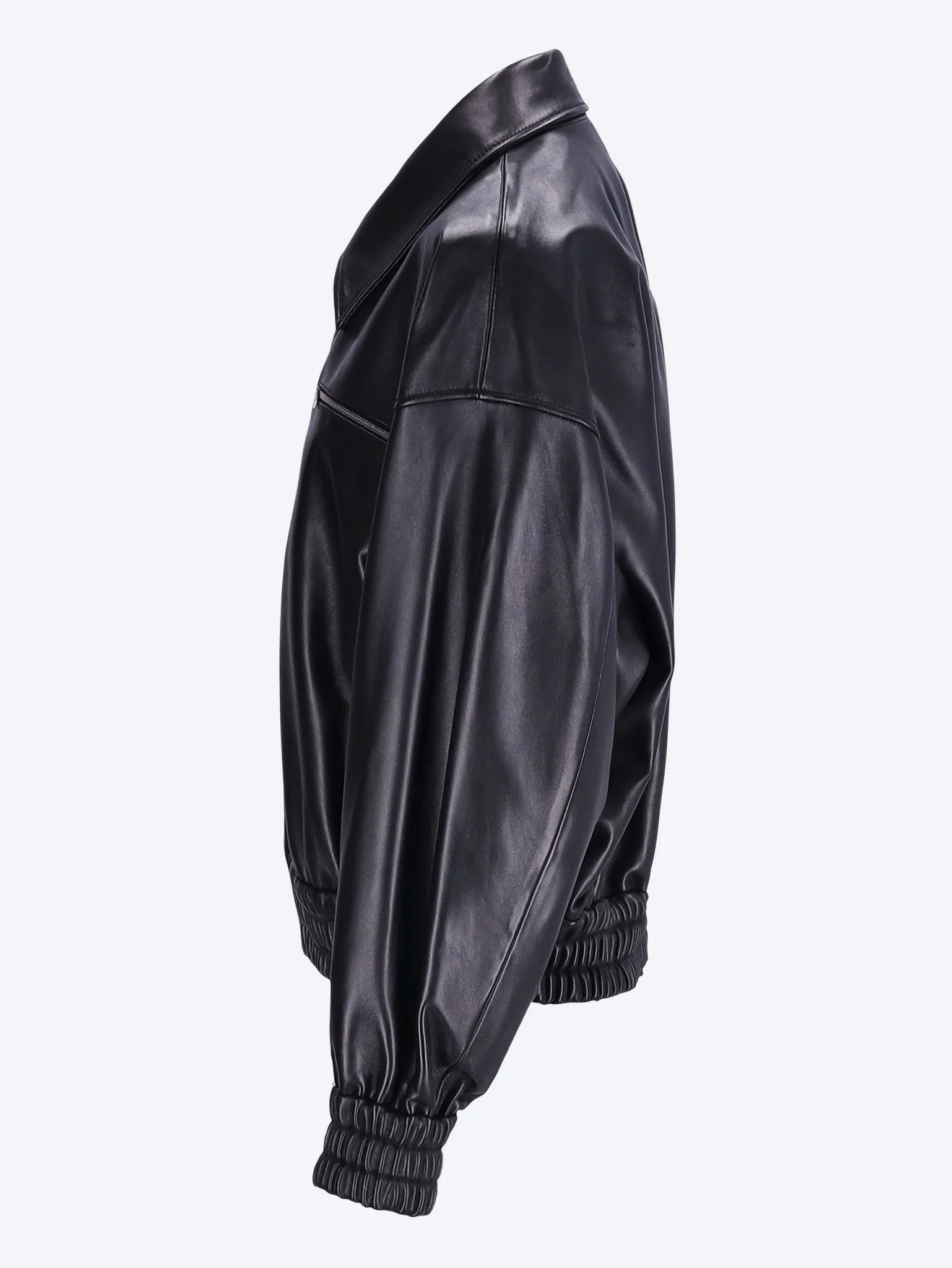 Soft nappa skin blouson jacket - Image 2