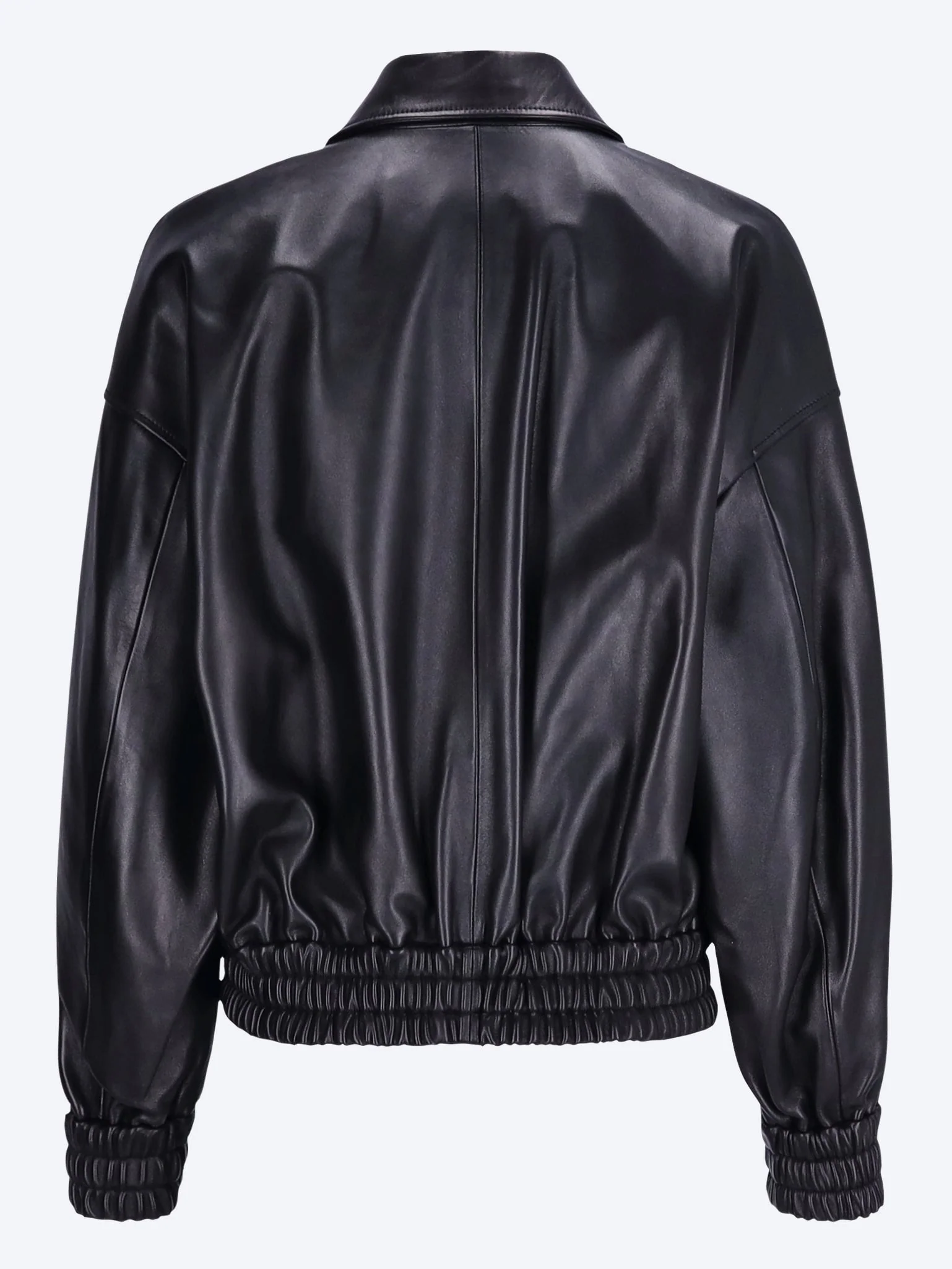 Soft nappa skin blouson jacket - Image 3