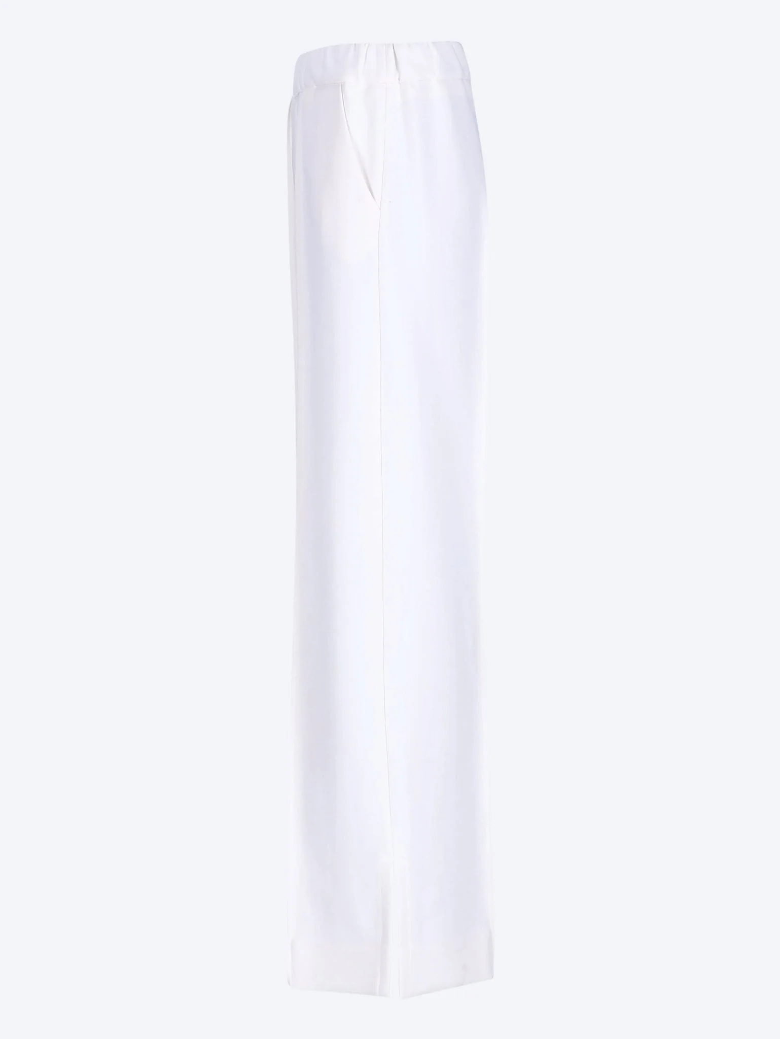Technical compact cotton jersey pants - Image 2