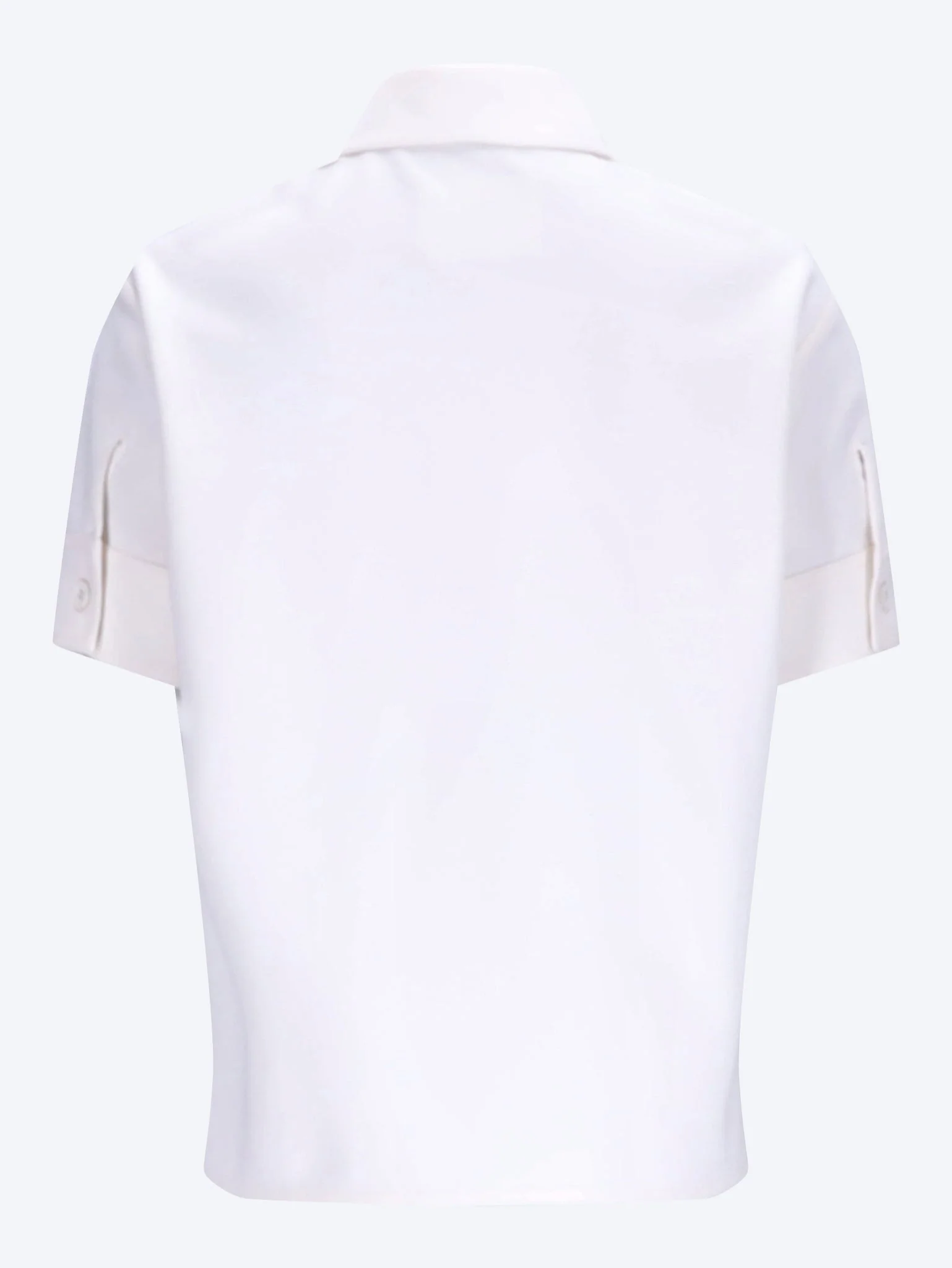 Technical compact cotton jersey polo - Image 2