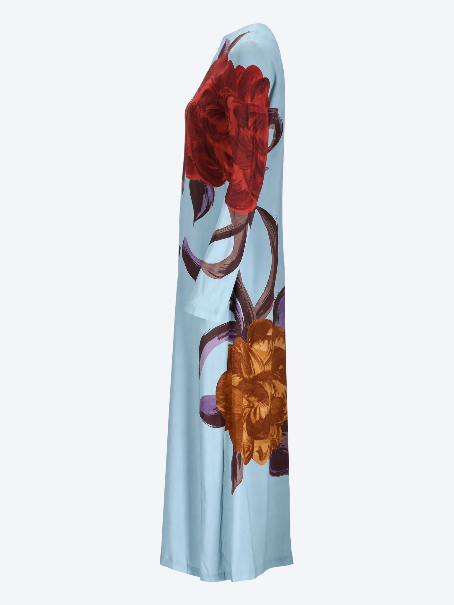 Peony placee long sleeve swing dress - Image 2