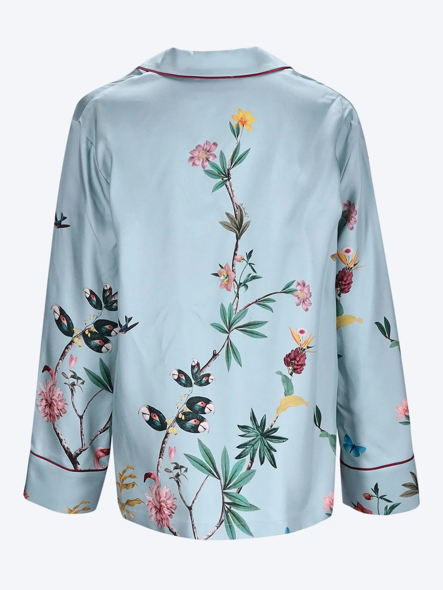 Zooflora panel pajama shirt - Image 3