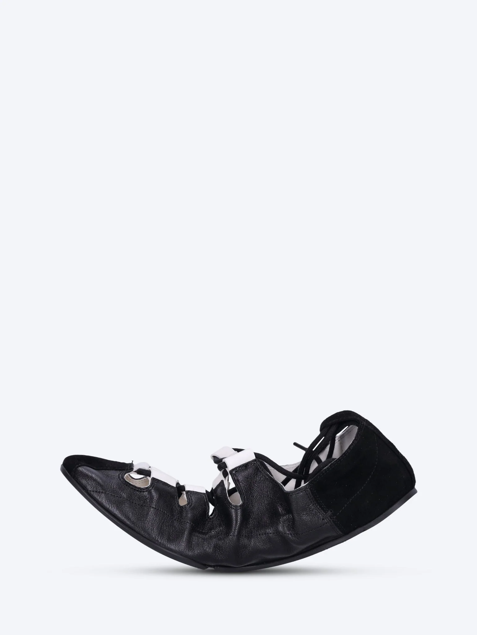 Laced flats ballerinas - Image 4