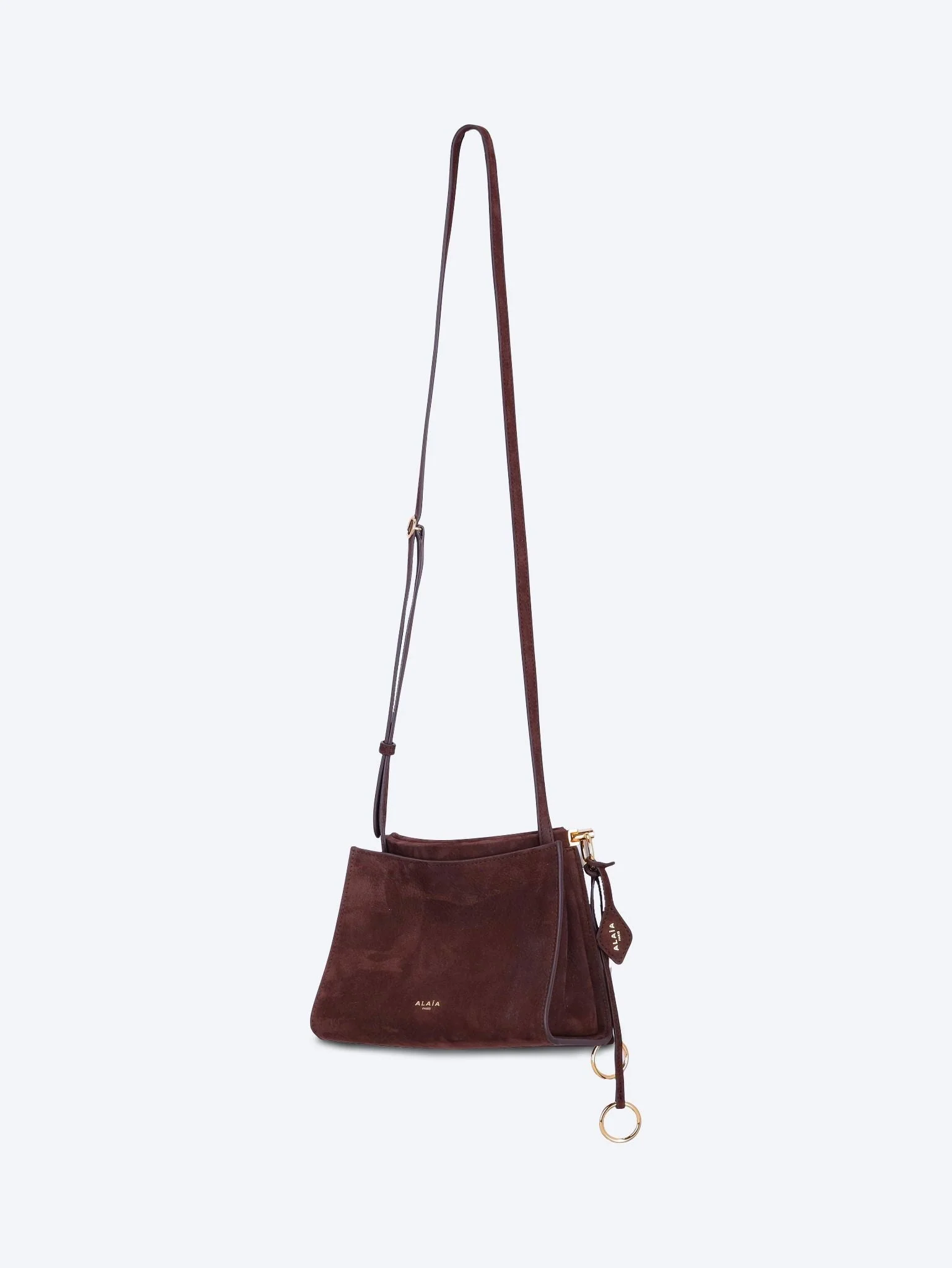 le click small square bag in nubuc - Image 2
