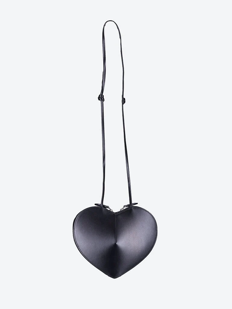 Leather le cœur shoulder bag - Image 3