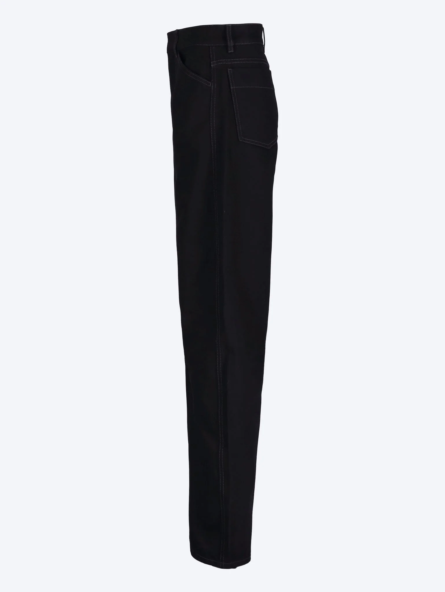 High waisted curved pants - Image 2